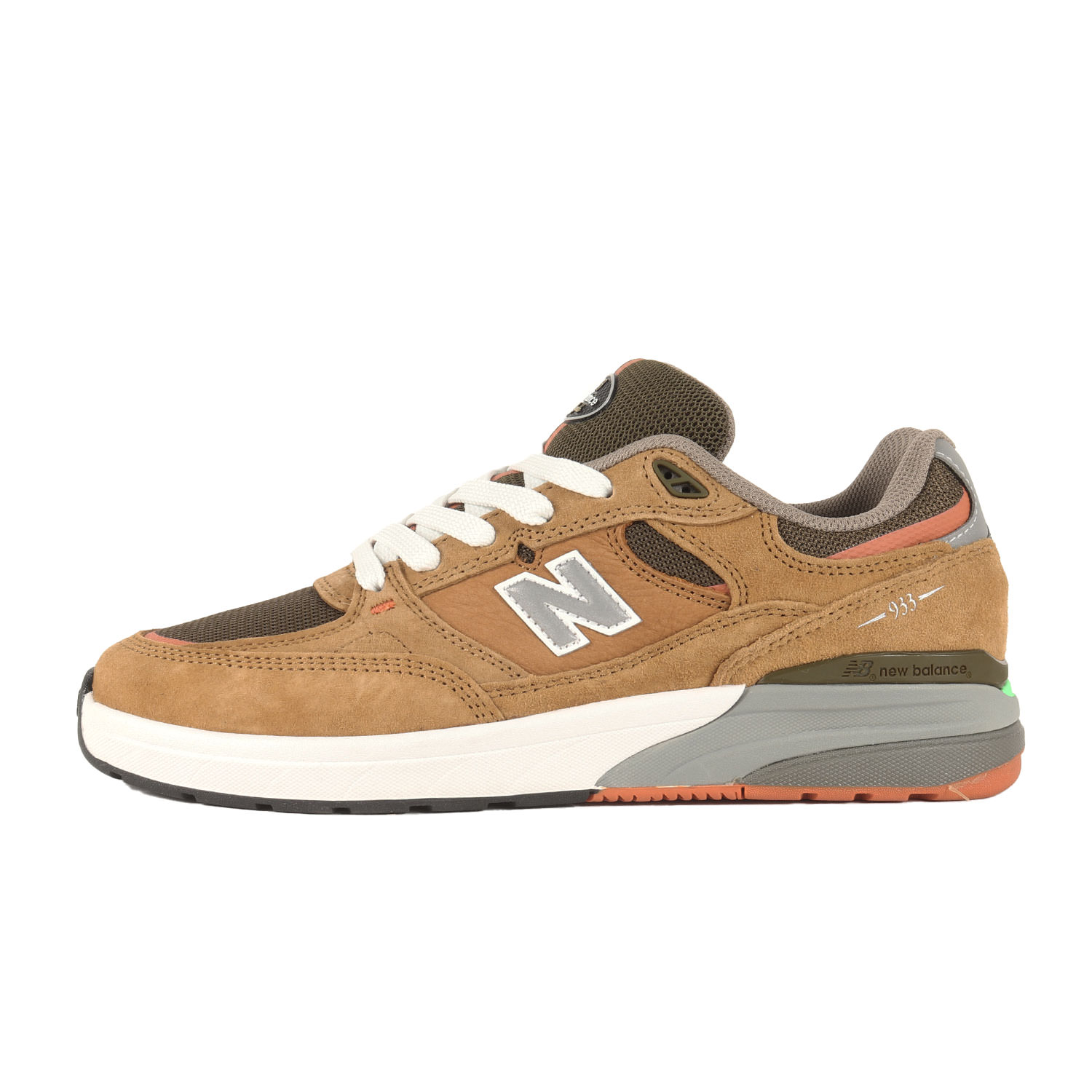 NEW BALANCE ニューバランス サイズ:US8.5D(26.5cm) | 25SS NUMERIC ×ANDREW REYNOLDS NM933 MNO | ウィート | ローカット スニーカー コラボ スケート シューズ 靴【メンズ】【K4774】