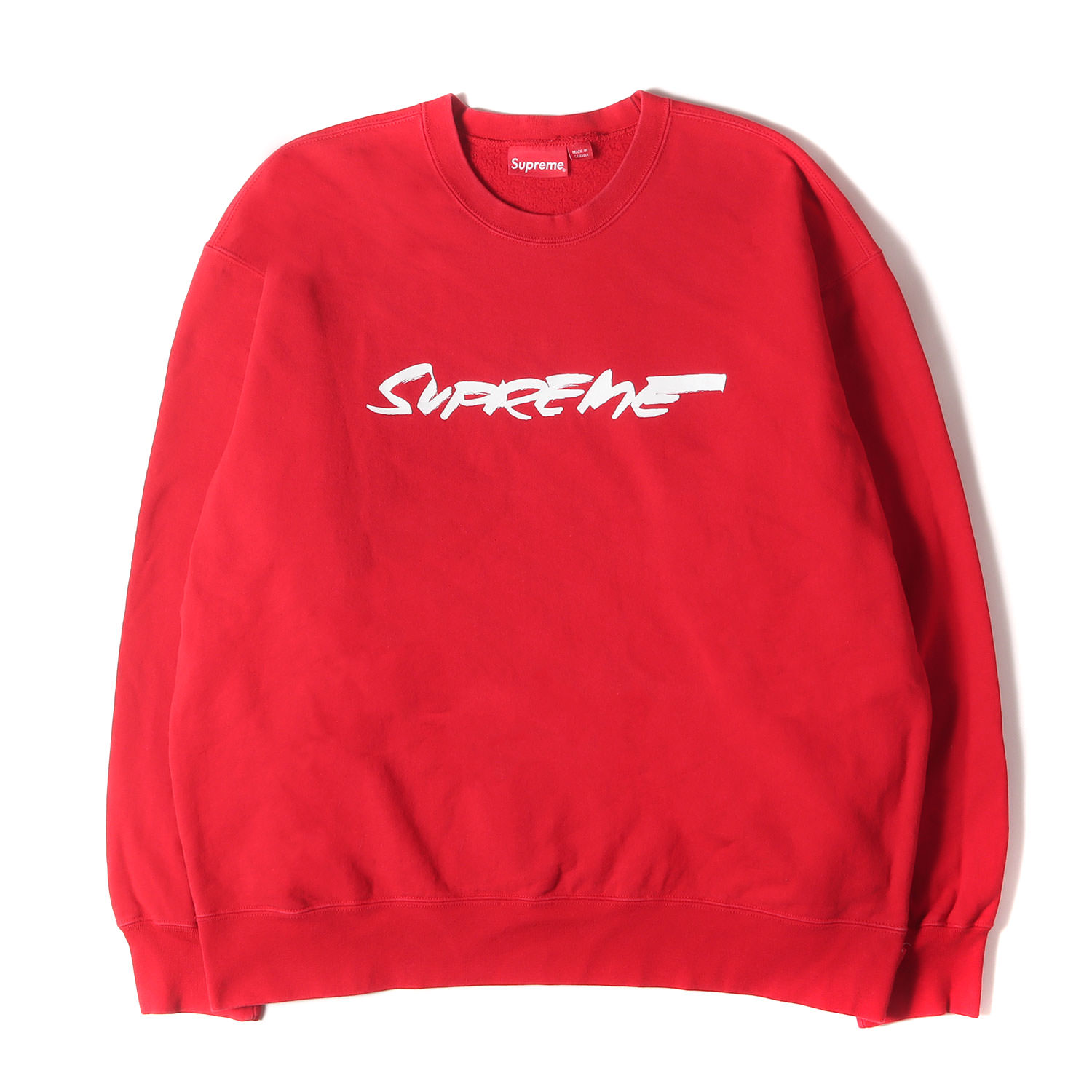 Supreme シュプリーム スウェット レッド サイズ:XL | 20AW FUTURA フューチュラロゴ クルーネック スウェットシャツ (Futura Logo Crewneck) | トップス トレーナー【メンズ】【中古】【K4781】