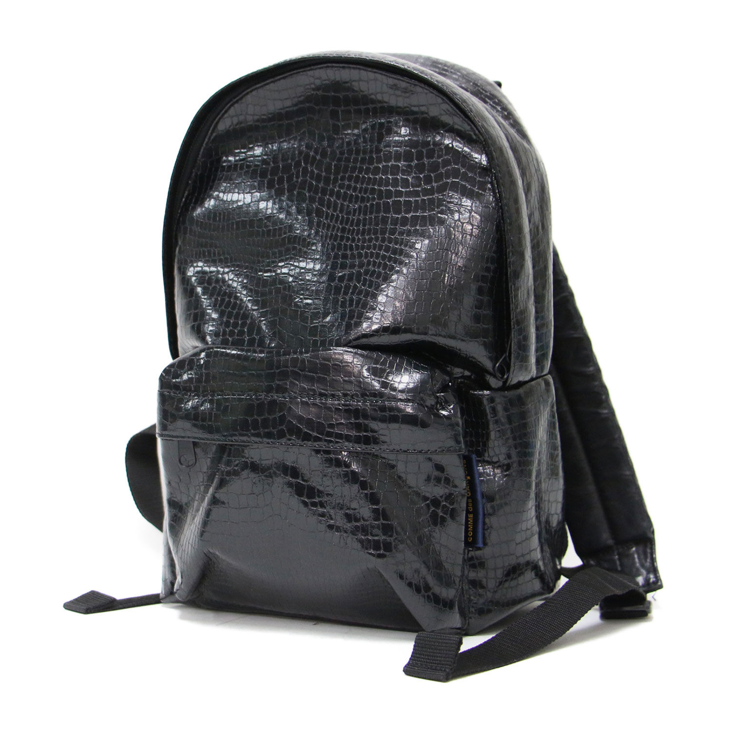 CDG COMME des GARÇONS パックパック 黒×ピンク CDG Pink Fluorescent Logo Backpack - Hot Trend Alert