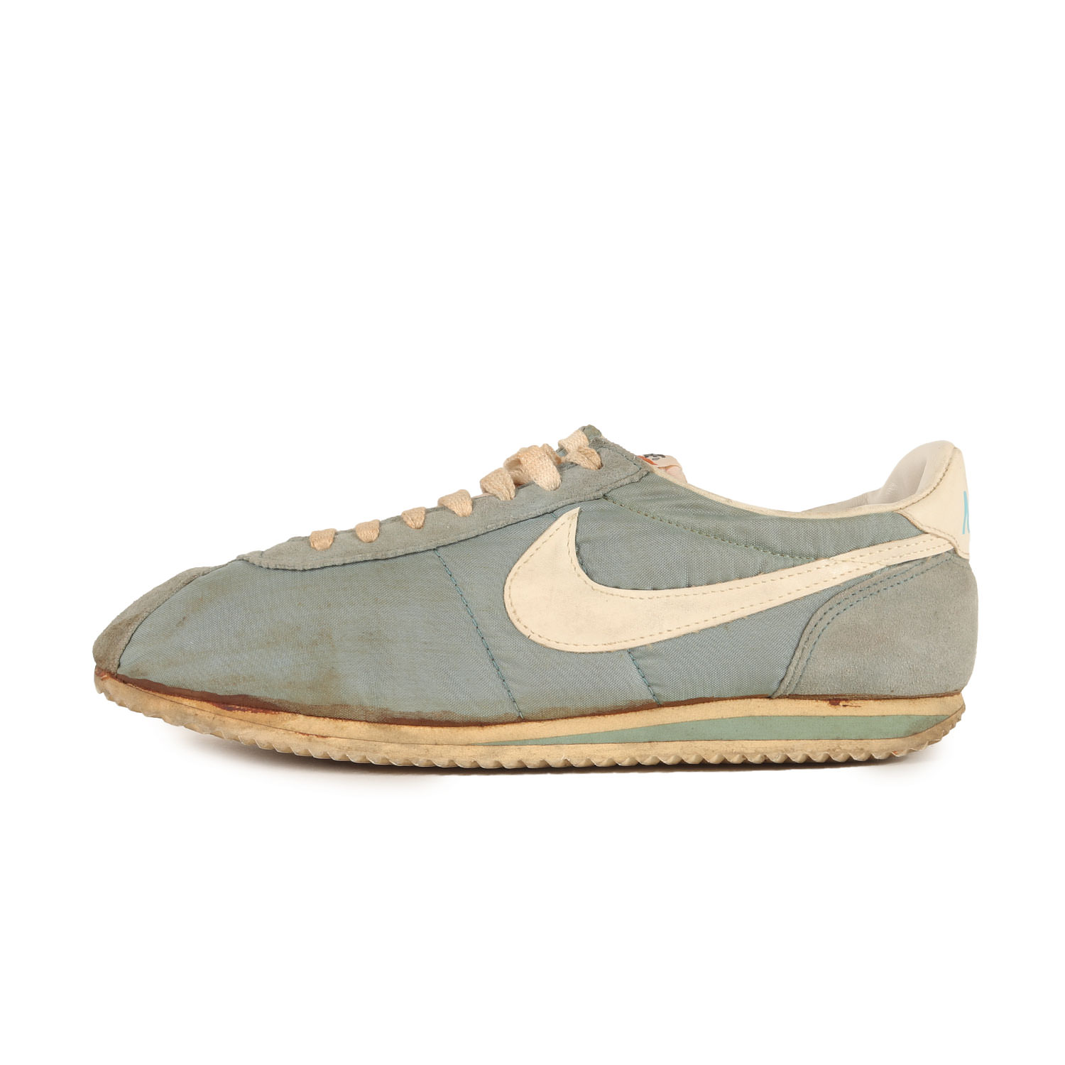 NIKE / vintage ナイキ ライトブルー サイズ:US8.5(26.5cm) | ヴィンテージ 70s NYLON CORTEZ | オリジナルモデル 日本製 | ヴィンテージ ローカット スニーカー シューズ 靴【メンズ】【中古】【K4777】