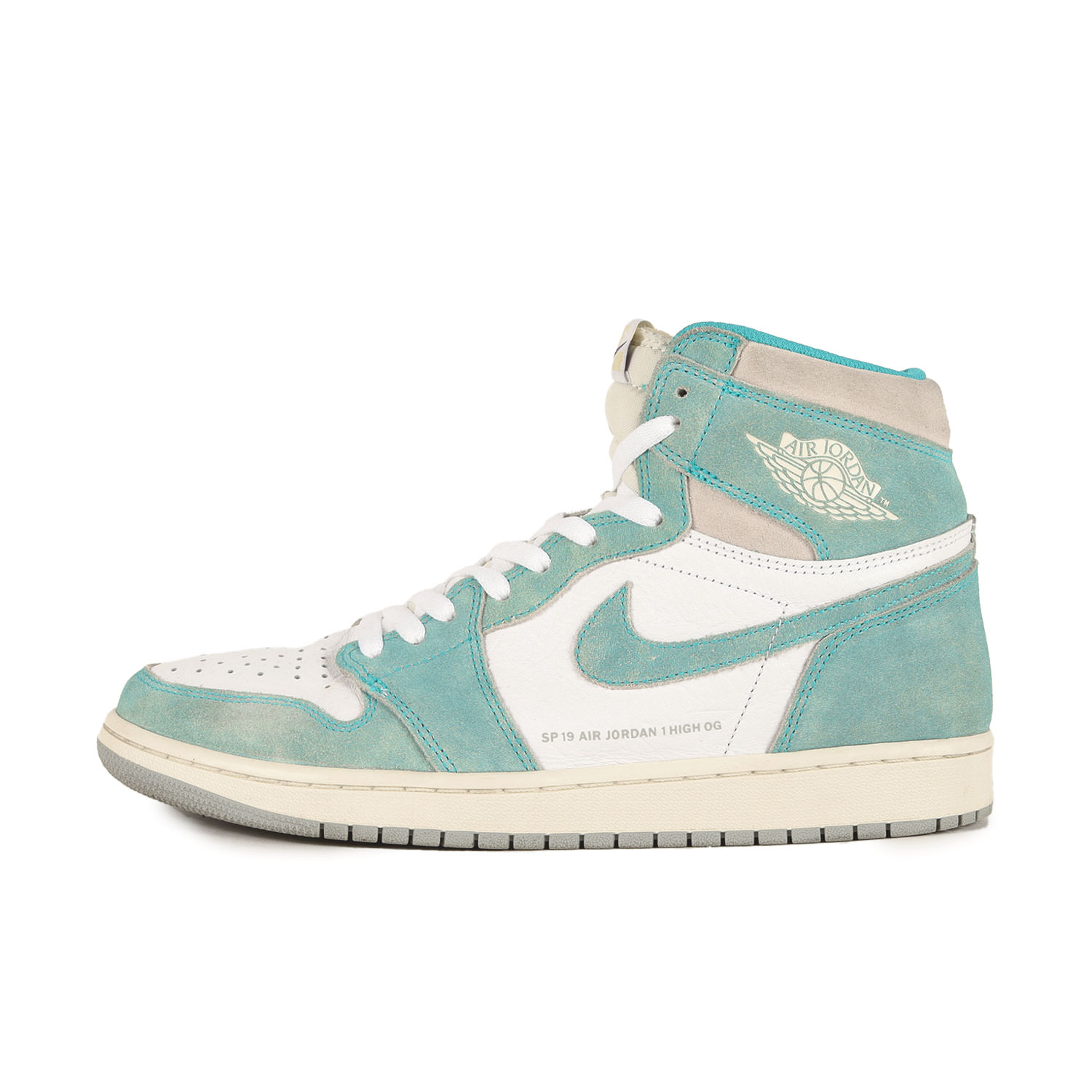 NIKE ナイキ US10(28糎) | AIR JORDAN 1 RETRO HIGH OG TURBO GREEN (555088-311) | エアジョーダン1 レトロ ご機嫌 | ターボ緑であること×セイルホワイト | ご機嫌とり捨てる スニーカー シューズ 靴【メンズ】【中古】【K4837】