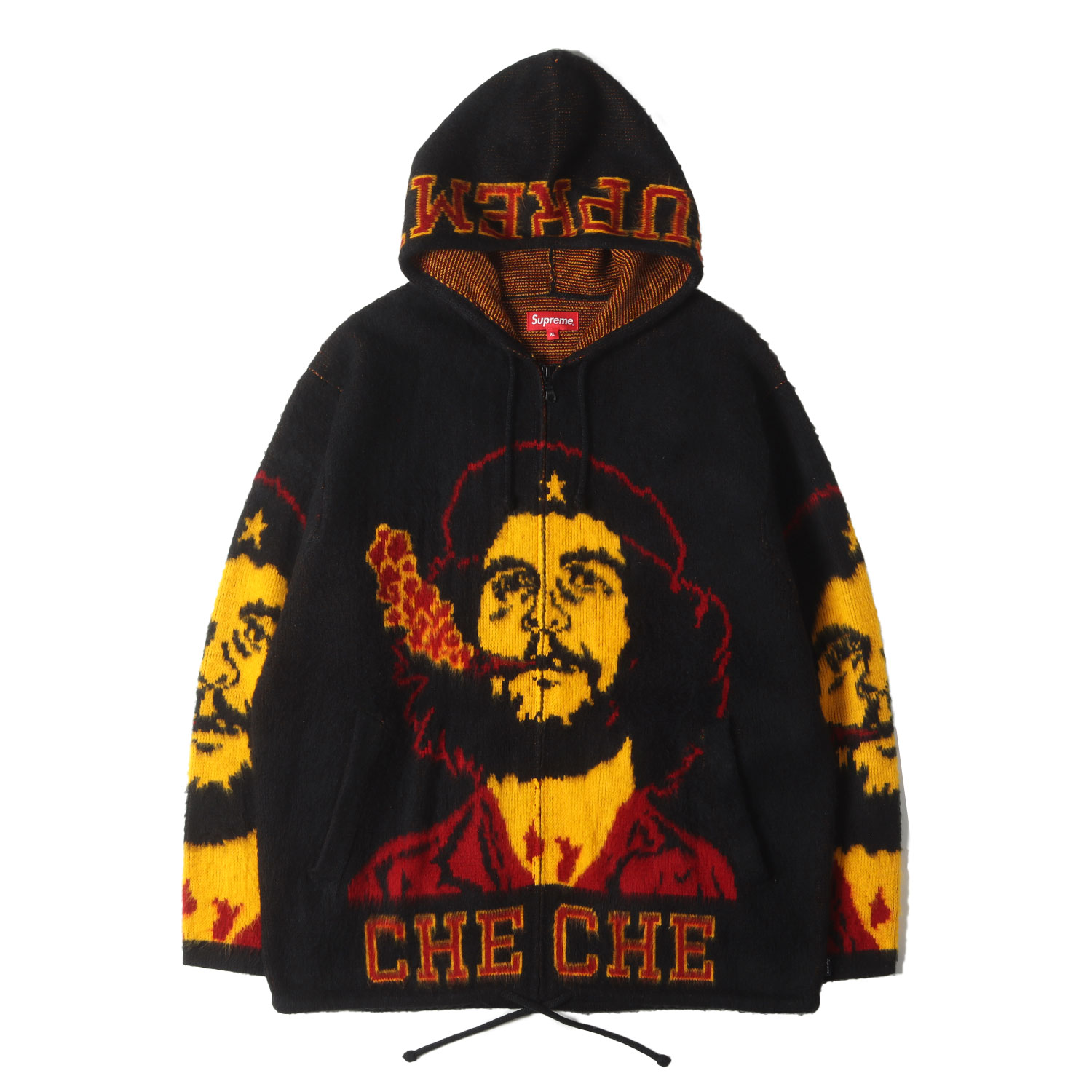 Che Boo 【楽天市場】Supreme シュプリーム パーカー ブラック 黒 サイズ:XL | 21SS チェ・ゲバラ グラフィック アクリルニット フル ...