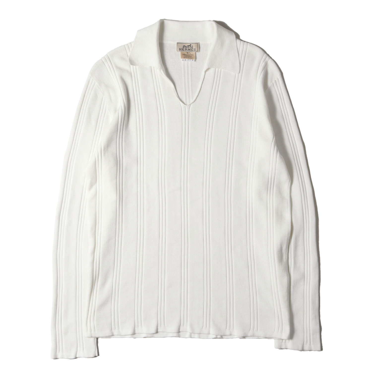 楽天市場】HERMES エルメス ニット サイズ:L 23AW ラウンドネック