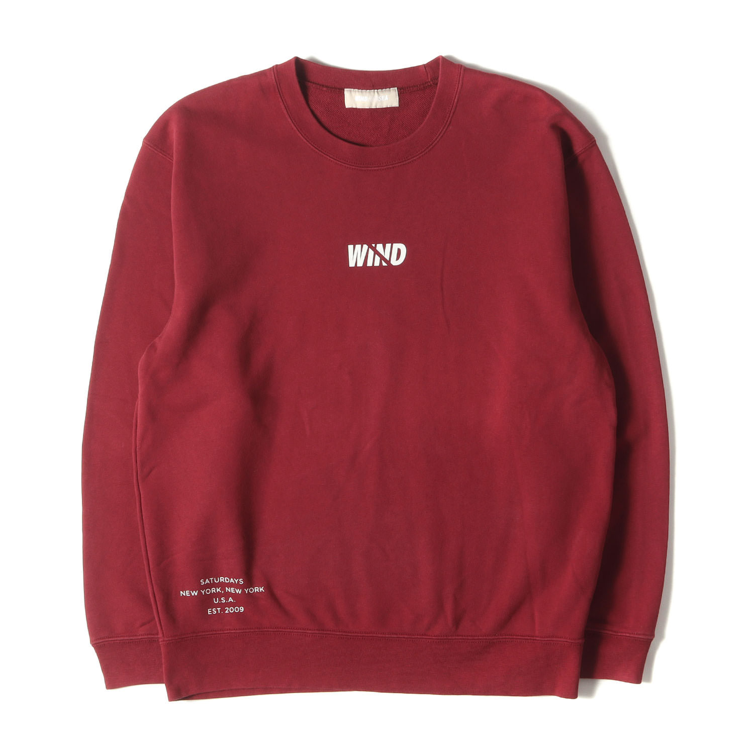 楽天市場】WIND AND SEA 2022AW SEA Crew Neck Black-D.Violet WDS-O