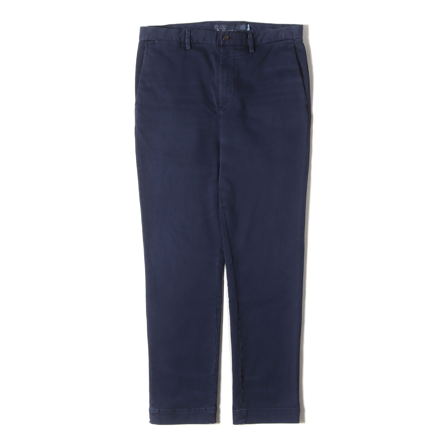 POLO Ralph Lauren ポロ ラルフローレン パンツ ネイビー 紺 サイズ:30 | 近年モデル 製品染め ストレッチ チノパンツ | ボトムス ズボン【メンズ】【中古】【K4746】