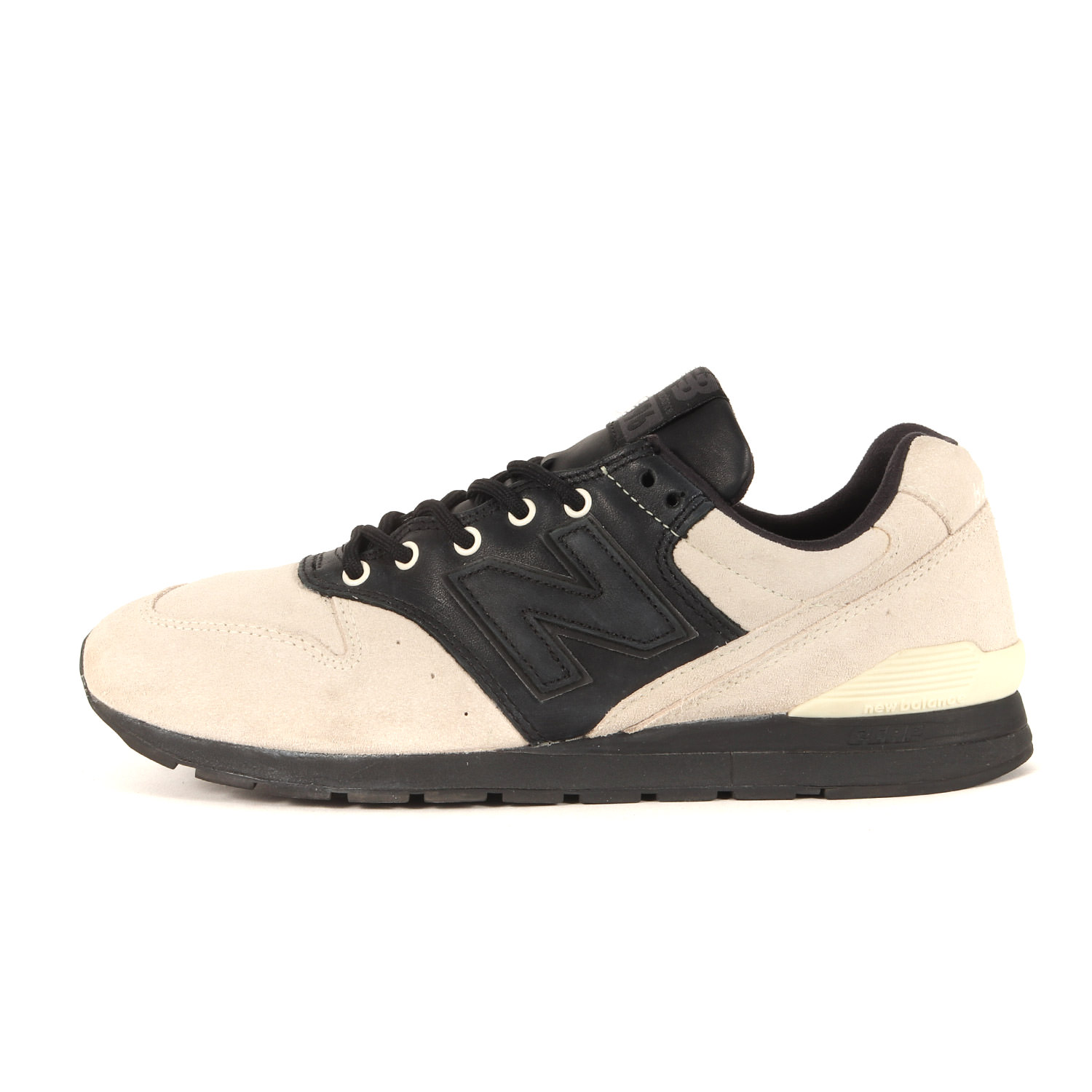 NEW BALANCE ニュー平衡にする 大いさ:US10D(28.0珊) | BEAMS PLUS別注 966足制限事項 コマーシャル996 BPA | 白いこと 黒いこと モノクローム | 置き目とり捨てる スニーカー シューズ 靴 | 二人三脚【メンズ】【中古】【K4792】 スニーカー-靴-メンズ靴