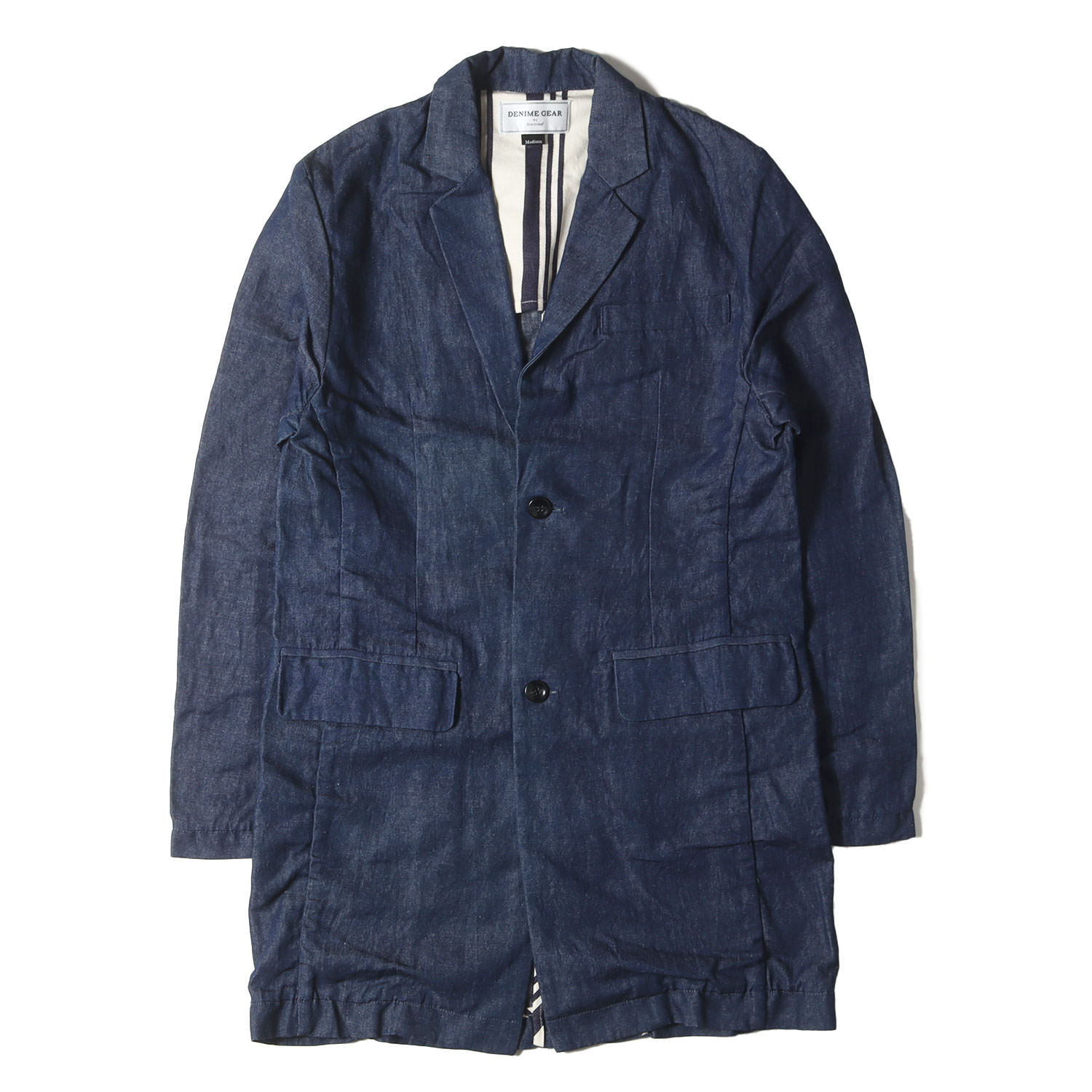 中古◇DENIME ドゥニーム デニムジャケット 507 長袖 42 インディゴ G 