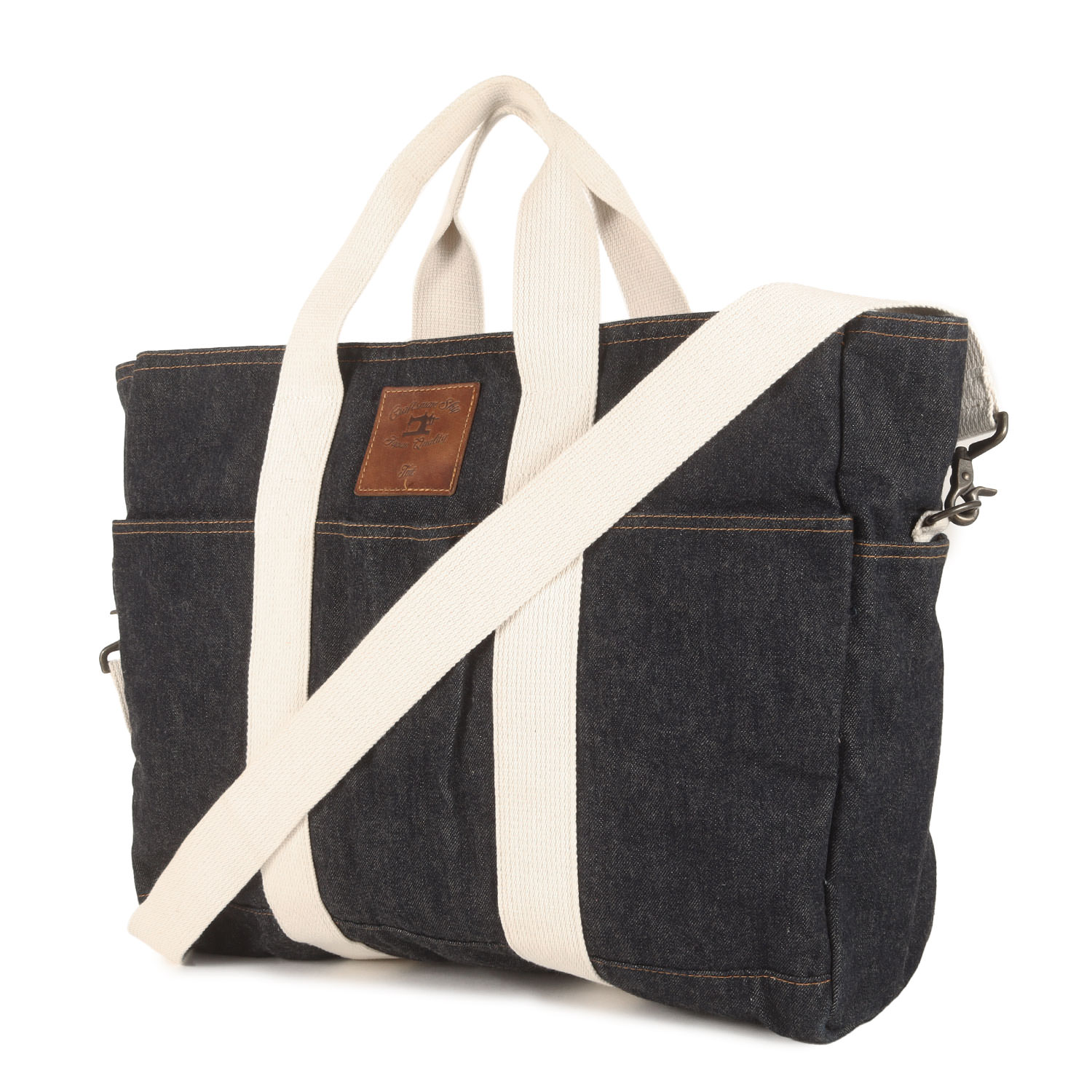 TMT ティーエムティー バッグ | 22SS リジッドデニム 2AWY ショルダーバッグ (RIGID DENIM VEGIE BAG) | インディゴ | ブランド カバン【メンズ】【中古】【K4746】