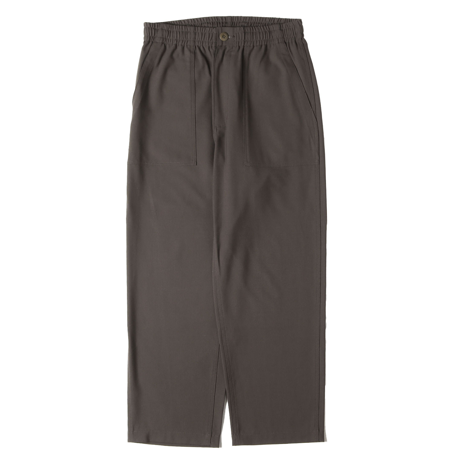 Ron Herman ロンハーマン パンツ チャコールグレー サイズ:S | 24SS サマー トロピカル ウール イージー ベイカー パンツ | ボトムス ズボン【メンズ】【中古】【美品】【K4774】