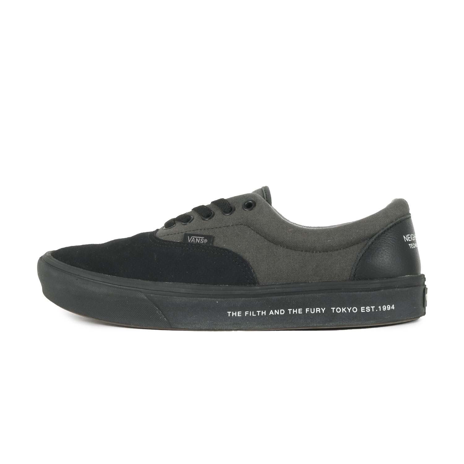 NEIGHBORHOOD ネイバーフッド サイズ:US10.5(28.5cm) | 21SS VANS COMFYCUSH ERA | バンズ エラ | ブラック チャコール | ローカット スニーカー シューズ 靴 | コラボ 別注【メンズ】【中古】【K4785】