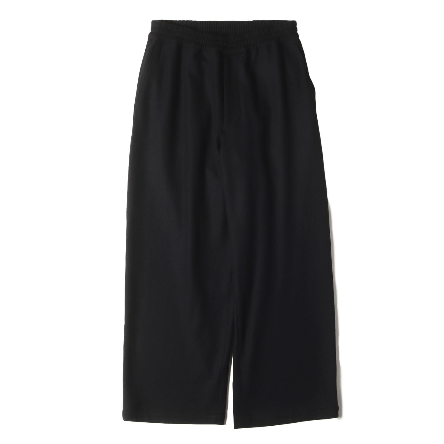 Graphpaper グラフペーパー パンツ ブラック 黒 サイズ:1 | 25AW ウールフランネル ワイド イージー パンツ (Wool Smooth Flannel Easy Wide Pants) | ボトムス ズボン | 日本製【メンズ】【中古】【美品】【K4857】｜ブランド古着のBEEGLE by Boo-Bee