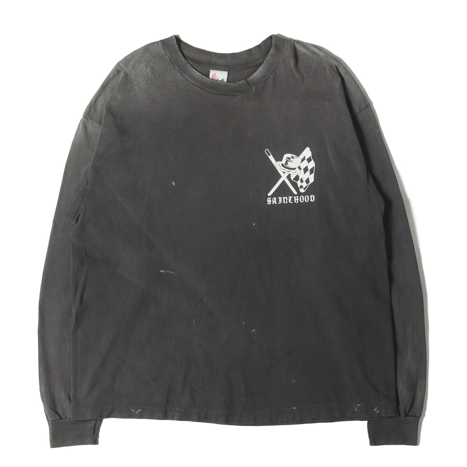 SAINT MICHAEL セントマイケル Tシャツ ブラック 黒 サイズ:XL | 25SS NEIGHBORHOOD ヴィンテージ加工 ロングスリーブ Tシャツ (LS Tee _Sthd.Speedkills) | トップス カットソー 長袖 | コラボ【メンズ】【中古】【美品】【K4792】|ブランド古着のBEEGLE by Boo-Bee