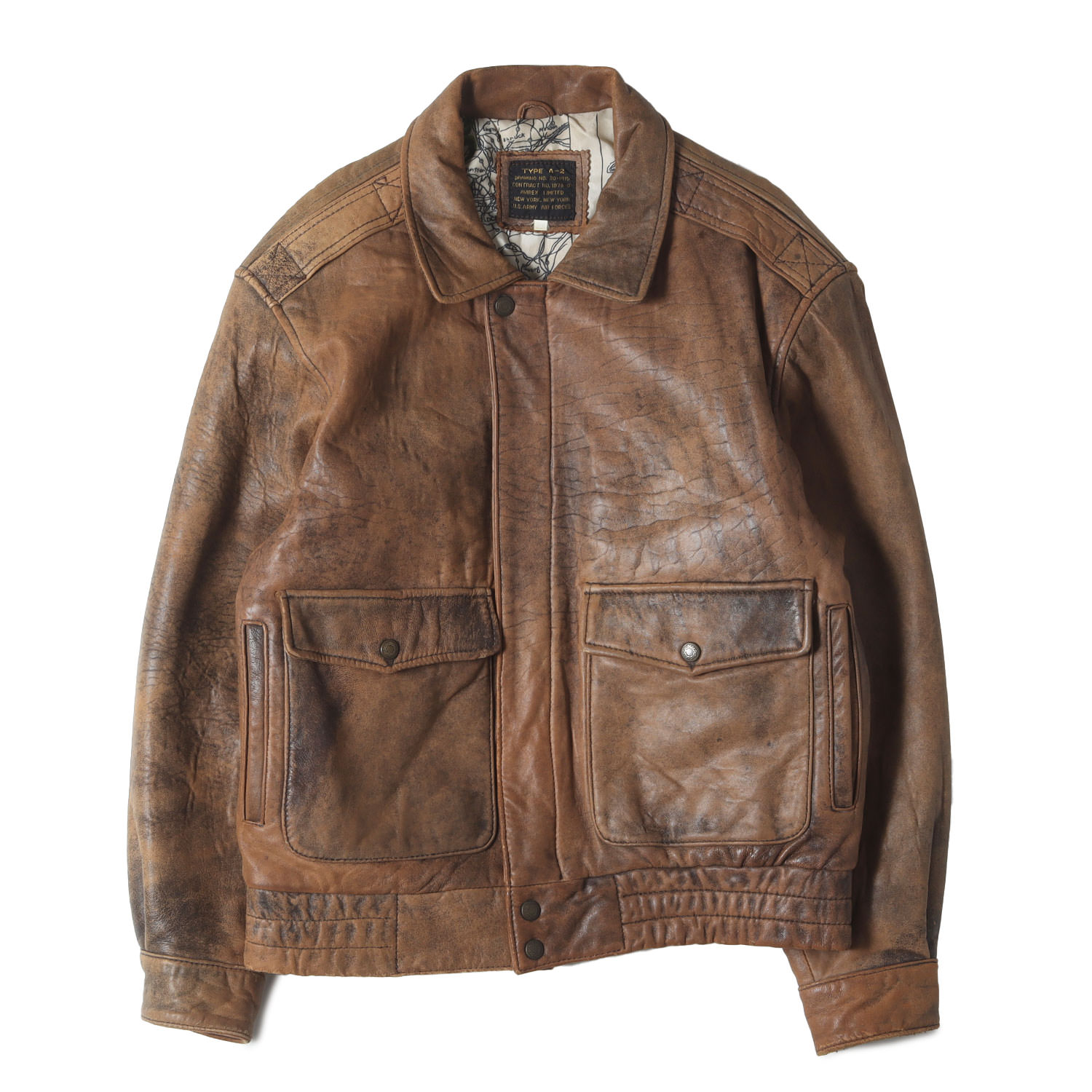 楽天市場】90s USA製 大きいサイズ XL □ AVIREX A-2 タイプ コットン