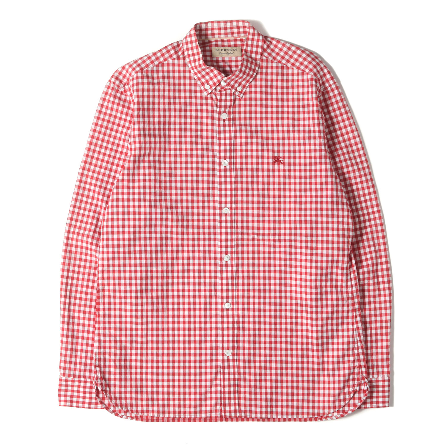 楽天市場】イギリス製 バーバリー ロンドン ボタンダウン 長袖 シャツ