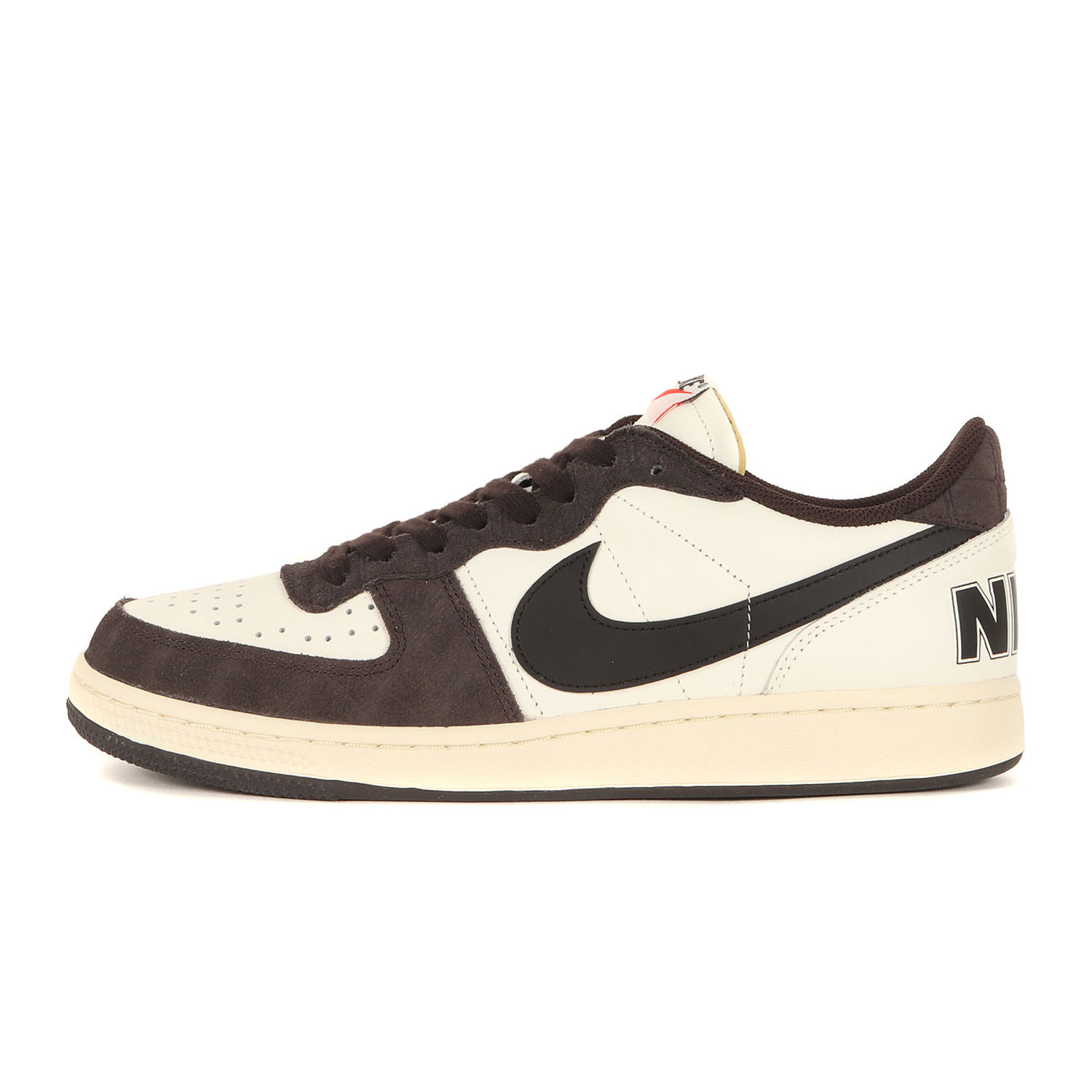 NIKE ナイキ サイズ:US9.5(27.5cm) | TERMINATOR LOW CROC (FN7815-200) | ターミネーター ロー クロコ | ベルベットブラウン ブラック | ローカット スニーカー シューズ 靴【メンズ】【中古】【美品】【K4777】