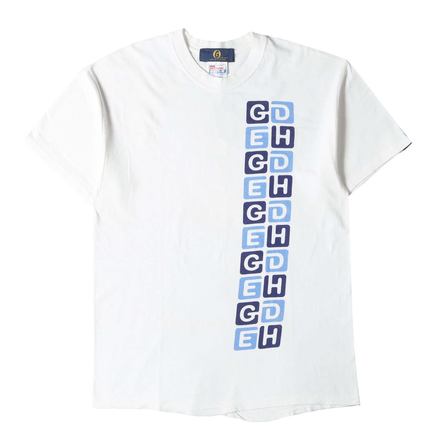 GOOD ENOUGH グッドイナフ ティーシャツ 白いこと 白 大きさ:M | 90s グラフィック刷り上げる ティーシャツ(Hanes上半身) | 90年月日 アーカイブ | トップス カットソー 半袖【メンズ】【中古】【K4792】