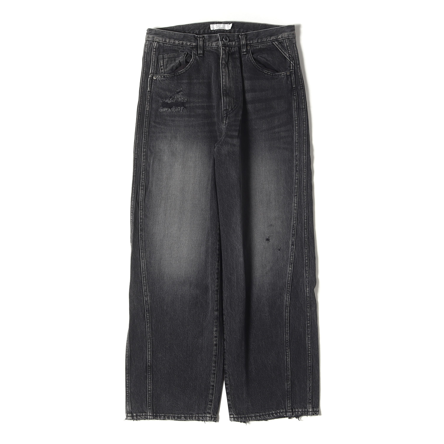 ROTOL ロトル ズボン下 ブラックインディゴ 大きさ:3 | 25AW OPENING ACT トリプルシーム ジーンズズボン下 (TRIPLE SEAMS 6P DENIM BLACKUSED) | 日本製 | ボトムス デニム ジーパン | 共同研究【メンズ】【K4792】