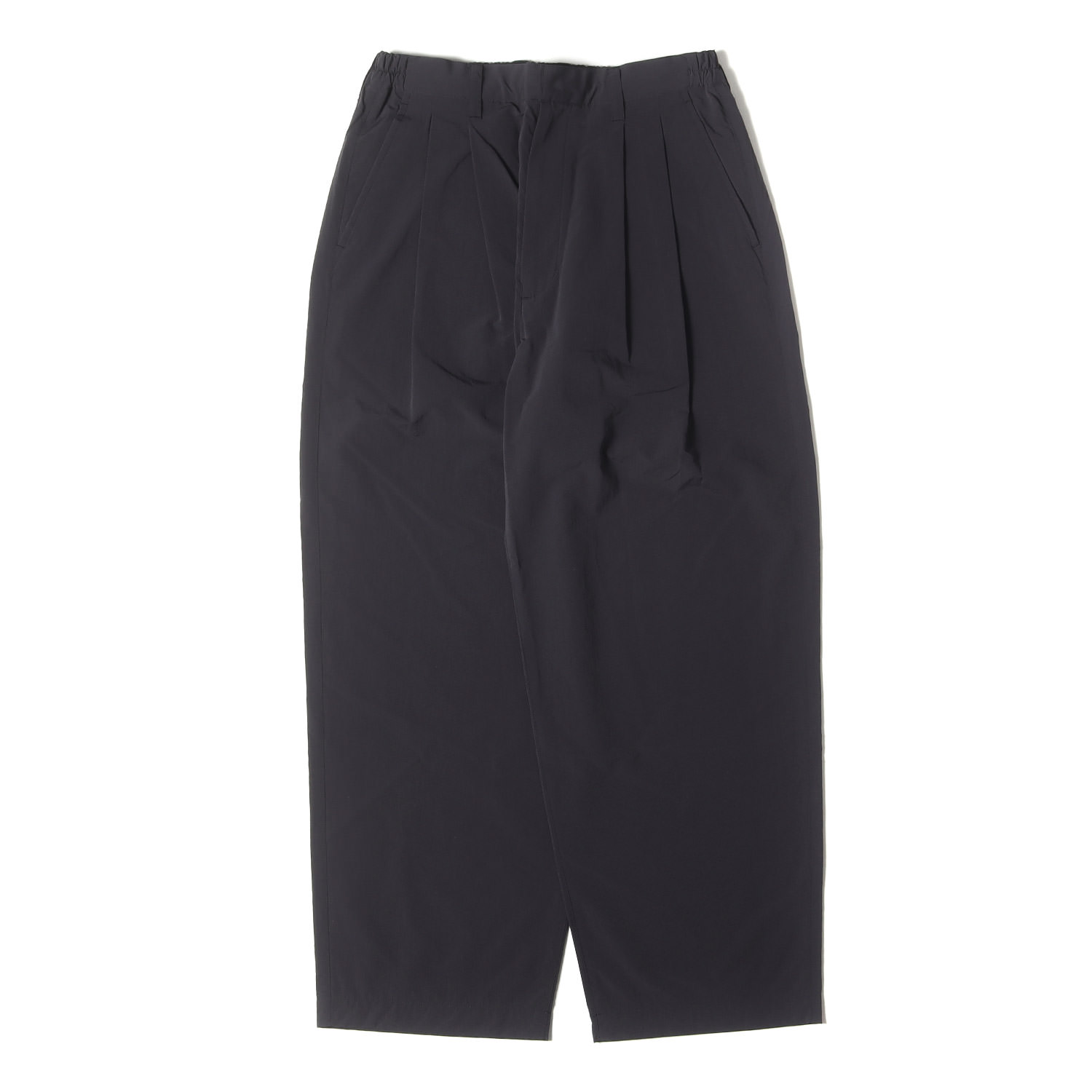 stein シュタイン パンツ ダークグレー サイズ:S | 24SS ツータック ナイロン イージー トラウザー スラックス パンツ (WINDPROOF NYLON WIDE EASY TROUSERS) | 日本製 | ボトムス ズボン【メンズ】【中古】【美品】【K4746】 19,144円