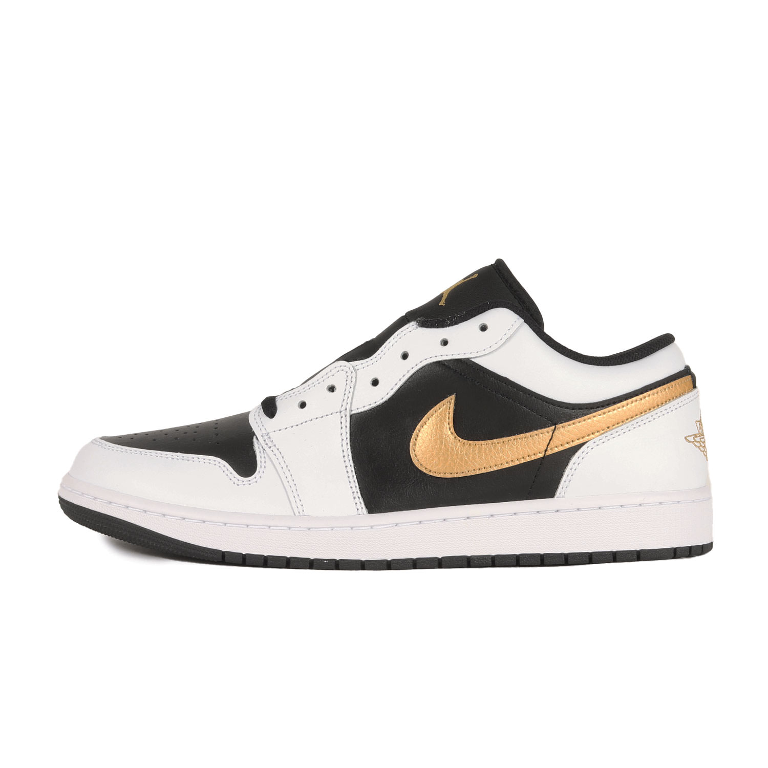 NIKE ナイキ サイズ:US13(31.0cm) | AIR JORDAN 1 LOW (553558-172) | エアジョーダン1 ロー | ホワイト ブラック メタリックゴールド | ローカット スニーカー シューズ 靴【メンズ】【K4783】 12,143円