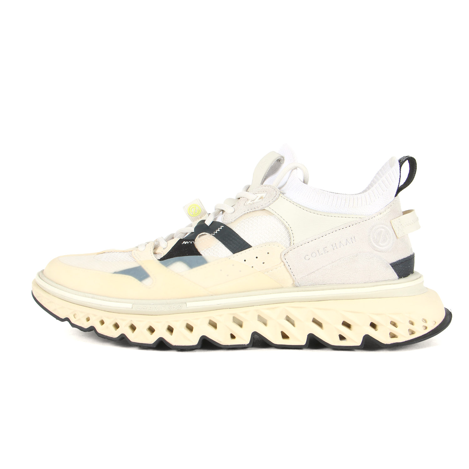 Cole Haan コール ハーン サイズ:10M(27.5cm) | 現行モデル 5.ゼログランド ワーク スニーカー (C36095) | ホワイト 白 | ローカット スニーカー シューズ 靴【メンズ】【中古】【K4783】