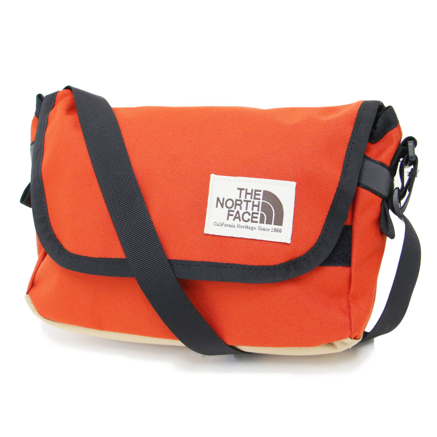 THE NORTH FACE ノースフェイス バッグ オレンジ | ショルダー ポーチ NMJ72102 | K Shoulder Pouch | ショルダーバッグ | 斜め掛け フラップ | ブランド カバン【レディース】【中古】【K4783】