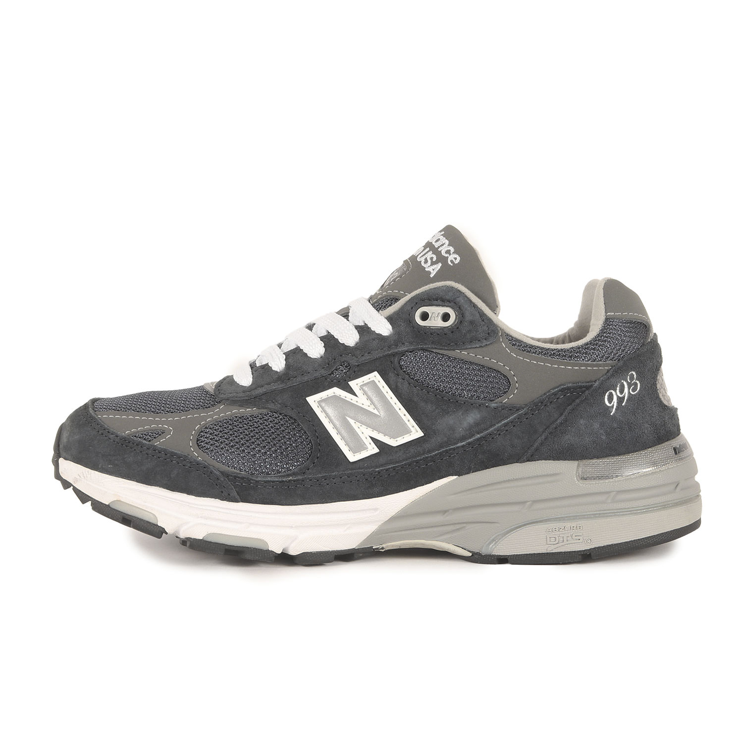 NEW BALANCE ニュー平衡にする 大きさ:US7D(25.0珊) | MR993 NV (MADE IN USA) | 米国海軍 紺 | 置き目撥ねのける スニーカー シューズ 靴【メンズ】【中古】【美品】【K4838】