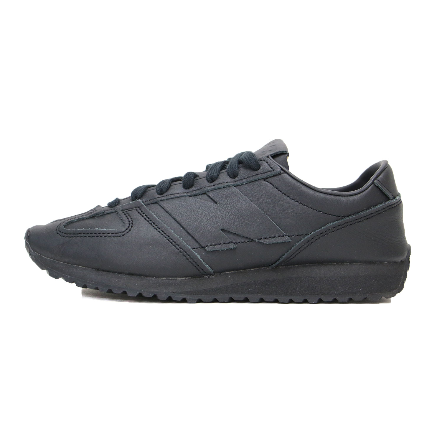 NEW BALANCE ニューバランス サイズ:US6(23.0cm) | 26春夏 U471993 | レザー ローカット レースアップ スニーカー | ブラック 黒 | ブランド 靴 シューズ【レディース】【中古】【美品】【K4779】