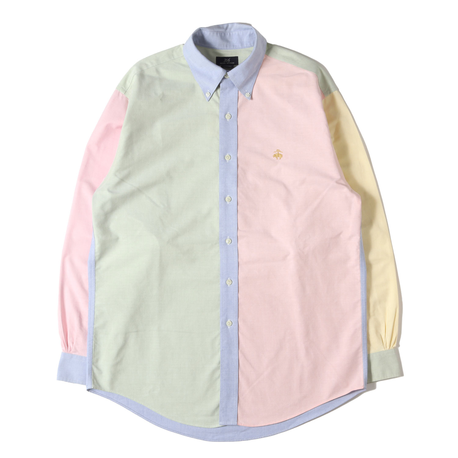 BROOKS BROTHERS ブルックスブラザーズ シャツ マルチカラー サイズ:M | クレイジーカラー オックスフォード BD ボタンシャツ | 346 BROOKS BROTHERS | トップス カジュアルシャツ 長袖【メンズ】【中古】【K4774】