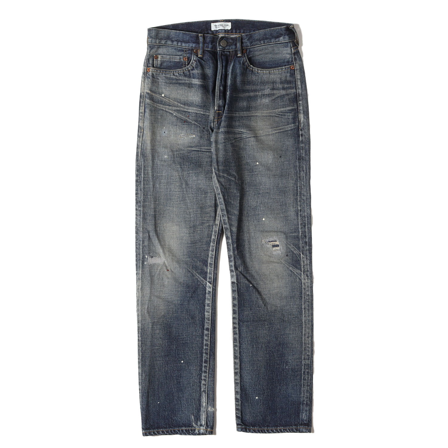 Ron Herman ロンハーマン パンツ インディゴ サイズ:30 | ヴィンテージ&ペンキ加工 セルビッチ デニムパンツ | Gパン ジーンズ ズボン ボトムス【メンズ】【中古】【K4746】