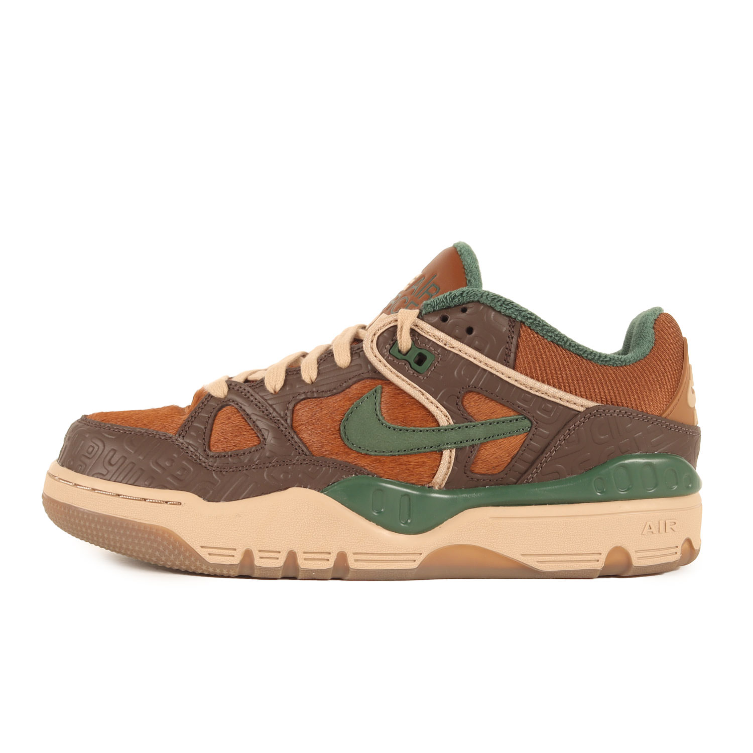 NIKE ナイキ 大いさ:US10(28.0糎) | NIGO AIR FORCE 3 LOW SP (HQ0260-201) | ニゴー 空軍3 置き目 | バロック赤銅色 | 置き目取りすてる スニーカー シューズ 靴 | 二人三脚【メンズ】【K4839】