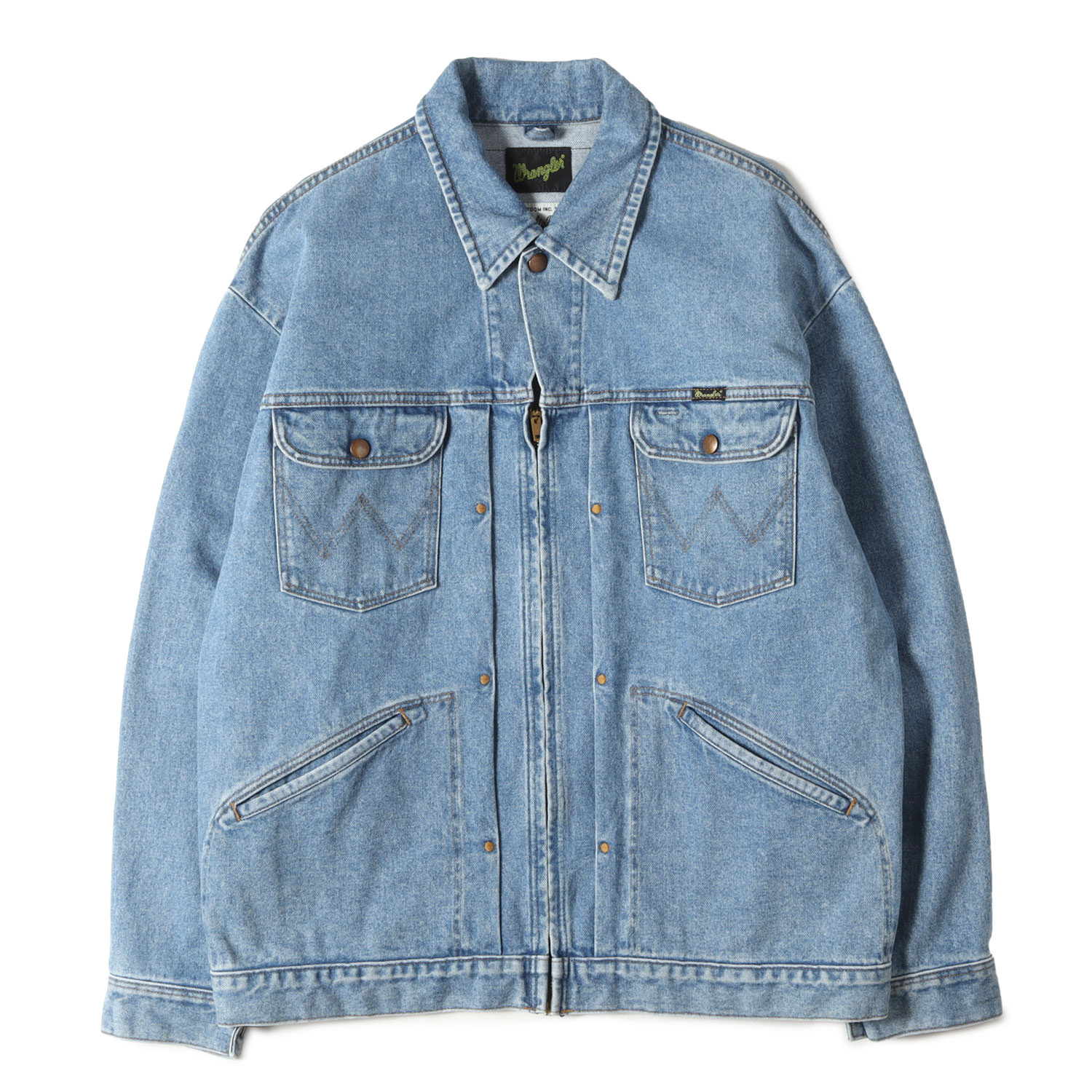 WACKO MARIA ワコマリア ジャケット インディゴ サイズ:M | 23SS Wrangler ヴィンテージ加工 デニム トラッカージャケット (TRUCKER JACKET) | アウター ブルゾン 上着【メンズ】【中古】【美品】【K4785】