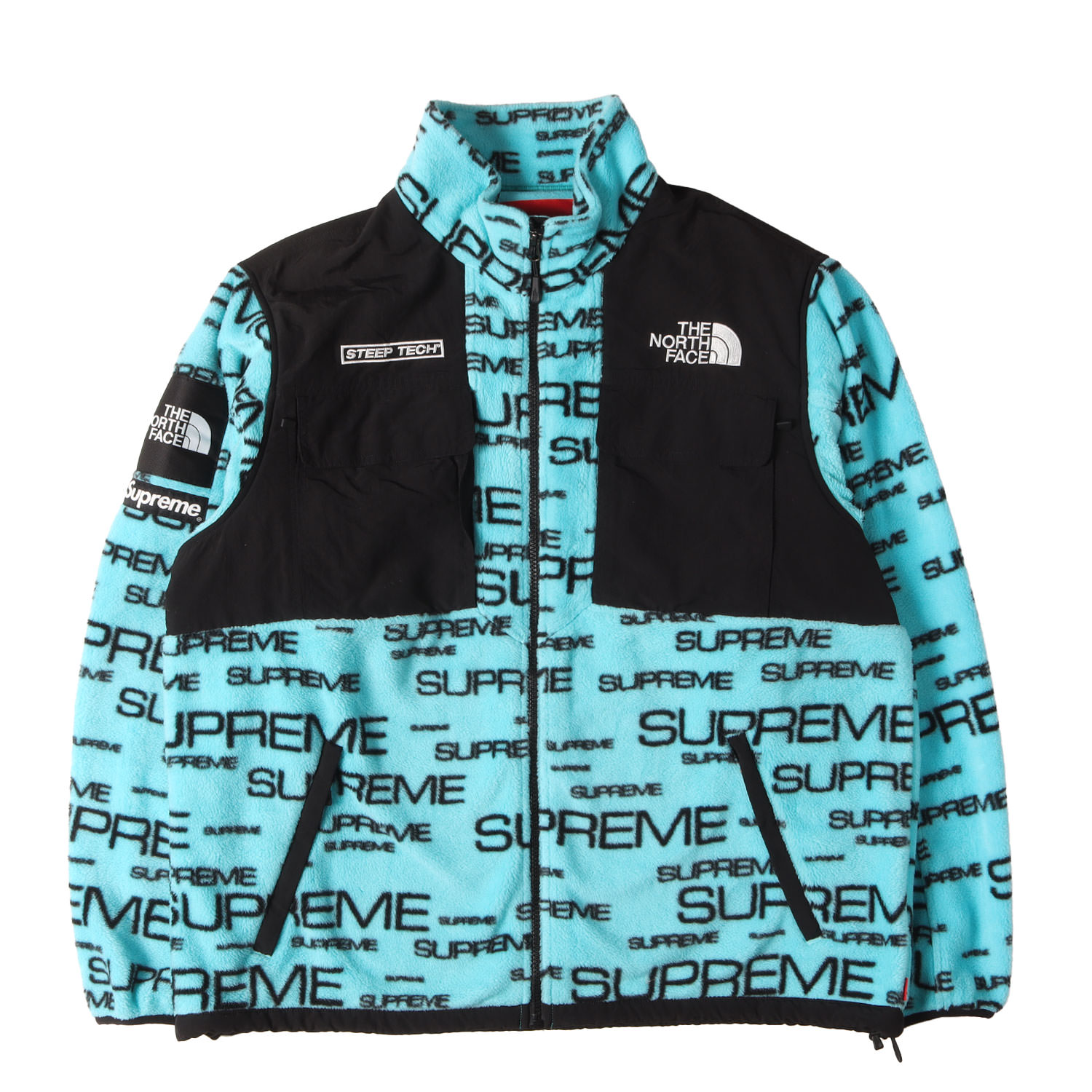Supreme シュプリーム ジャケット ティール サイズ:XL | 21AW THE NORTH FACE スティープテック フリース ジャケット (Steep Tech Fleece Jacket) | アウター ブルゾン 上着 | コラボ【メンズ】【中古】【K4837】｜ブランド古着のBEEGLE by Boo-Bee