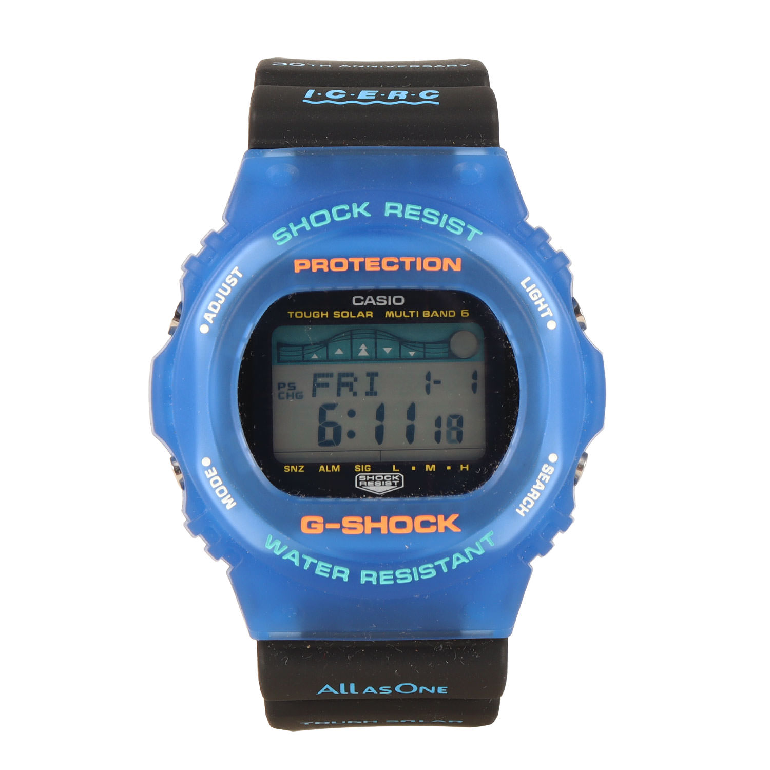 G-SHOCK ジーショック ブルー×ブラック 青 黒 サイズ:FREE | ×ICERC Japan 30周年記念 Love The Sea And The Earth イルクジモデル GWX-5700K-2JR | 腕時計 ウォッチ【メンズ】【K4807】