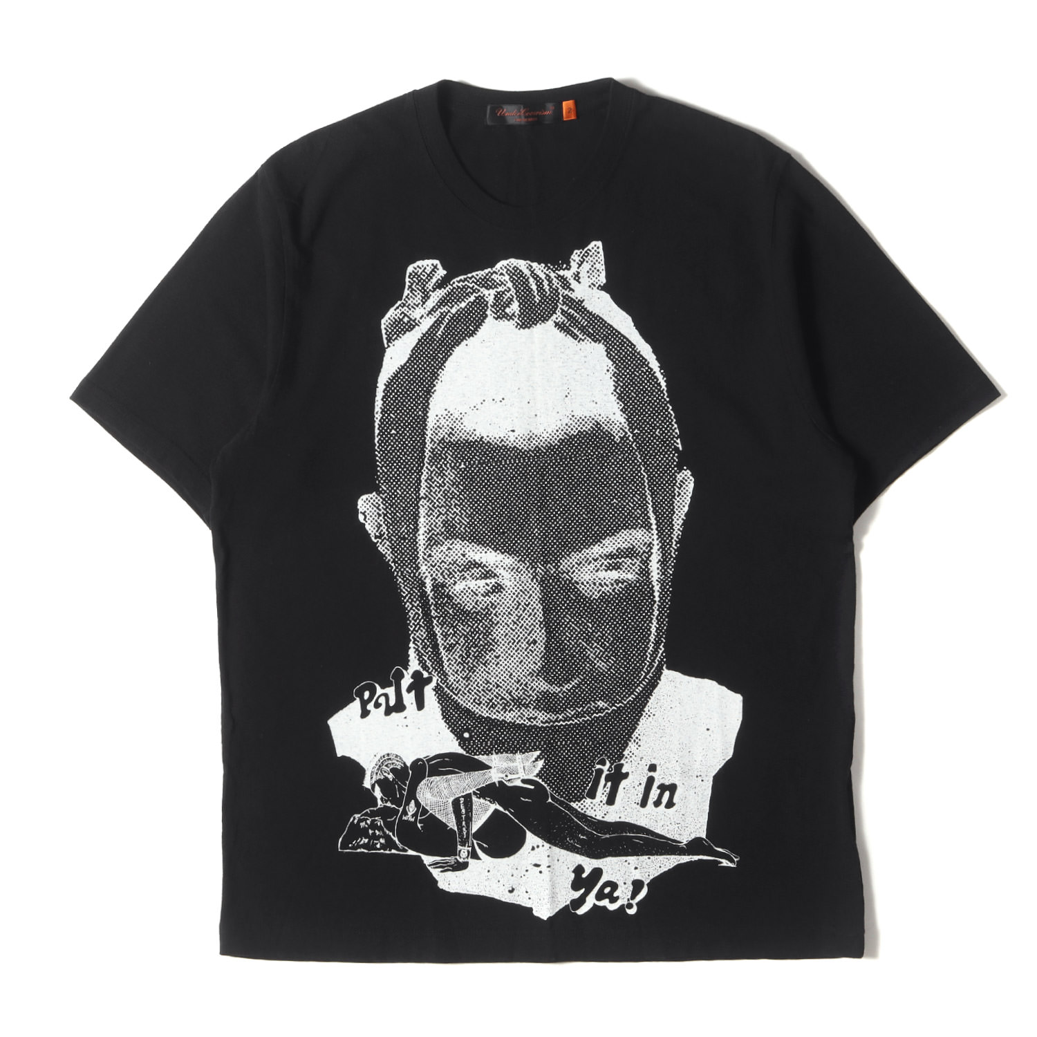 UNDERCOVER アンダーカバー Tシャツ ブラック 黒 サイズ:2 | 06AW GURUGURU期 コラージュグラフィック Tシャツ | 00年代 アーカイブ | トップス カットソー 半袖【メンズ】【中古】【K4772】