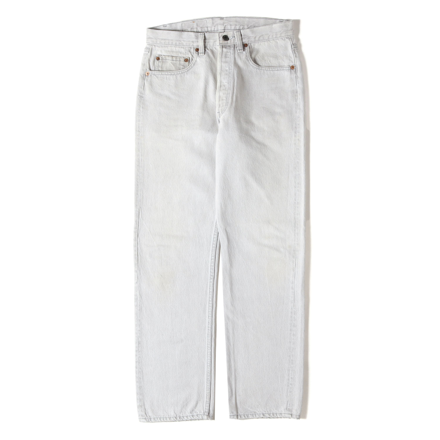 Levis / vintage ヴィンテージ リーバイス パンツ グレー サイズ:31×30 | 80s 501 先染め グレー デニムパンツ | USA製 501-0657 | 80年代 古着 | ボトムス ジーンズ ジーパン【メンズ】【中古】【K4773】