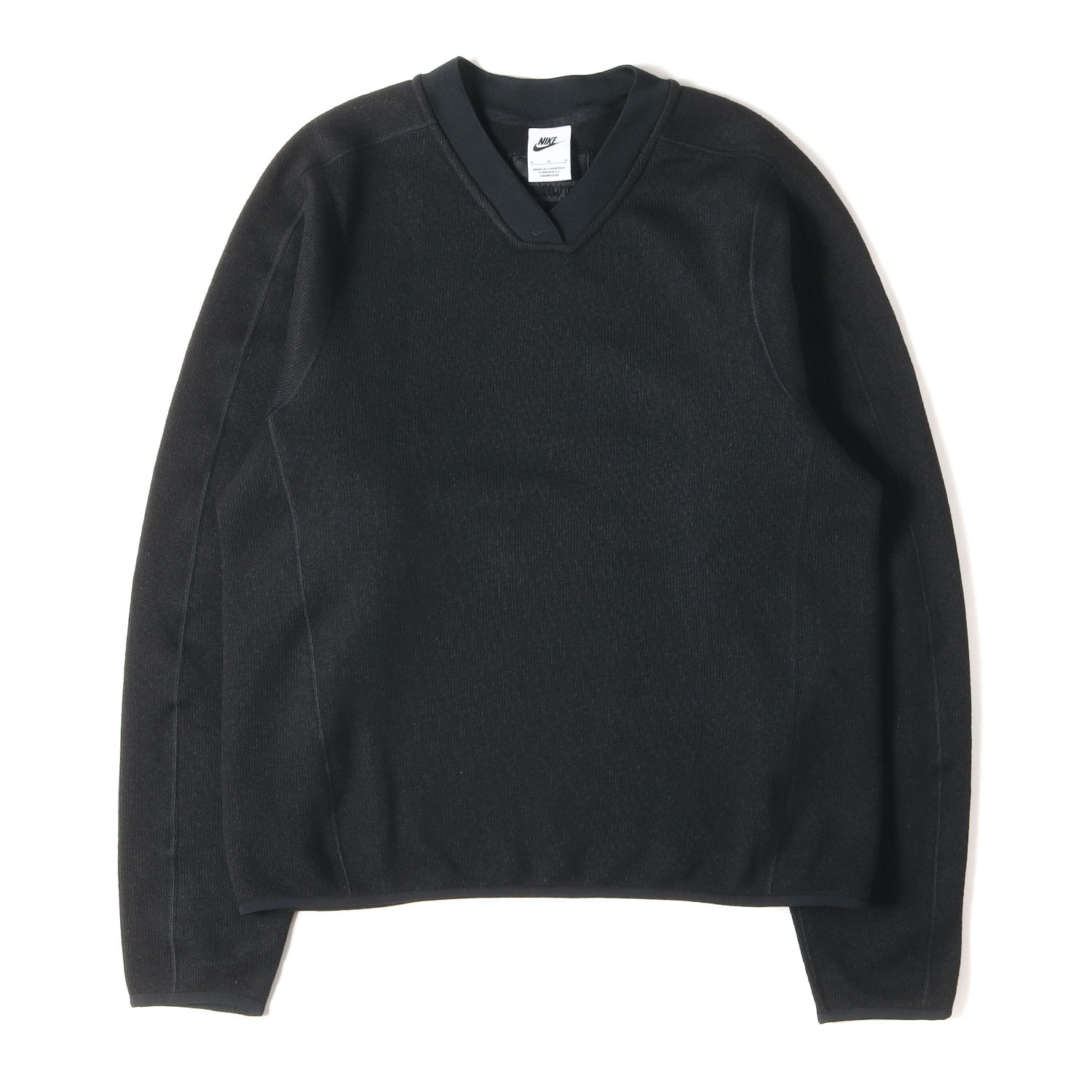 STUSSY ステューシー サーマル ブラック 黒 サイズ:M | 25AW NIKE フリース サーマル トップ (Fleece Thermal) | トップス カットソー 長袖【メンズ】【中古】【美品】【K4792】｜ブランド古着のBEEGLE by Boo-Bee