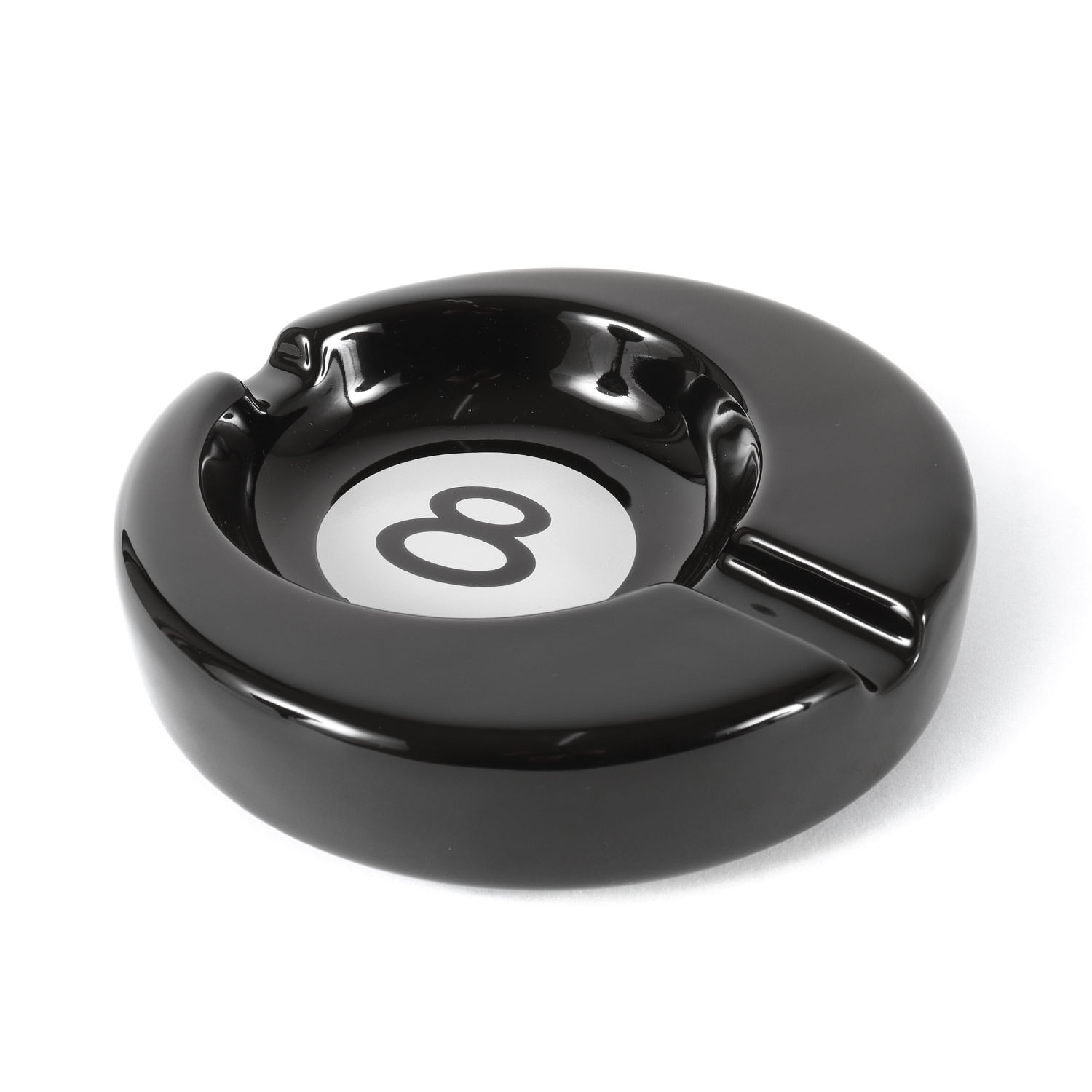 STUSSY ステューシー | 26SS 8ボール アッシュトレイ / 灰皿 (8 BALL DISK ASHTRAY) | ブラック 黒 | ブランド ファッション アイテム 小物【メンズ】【K4780】