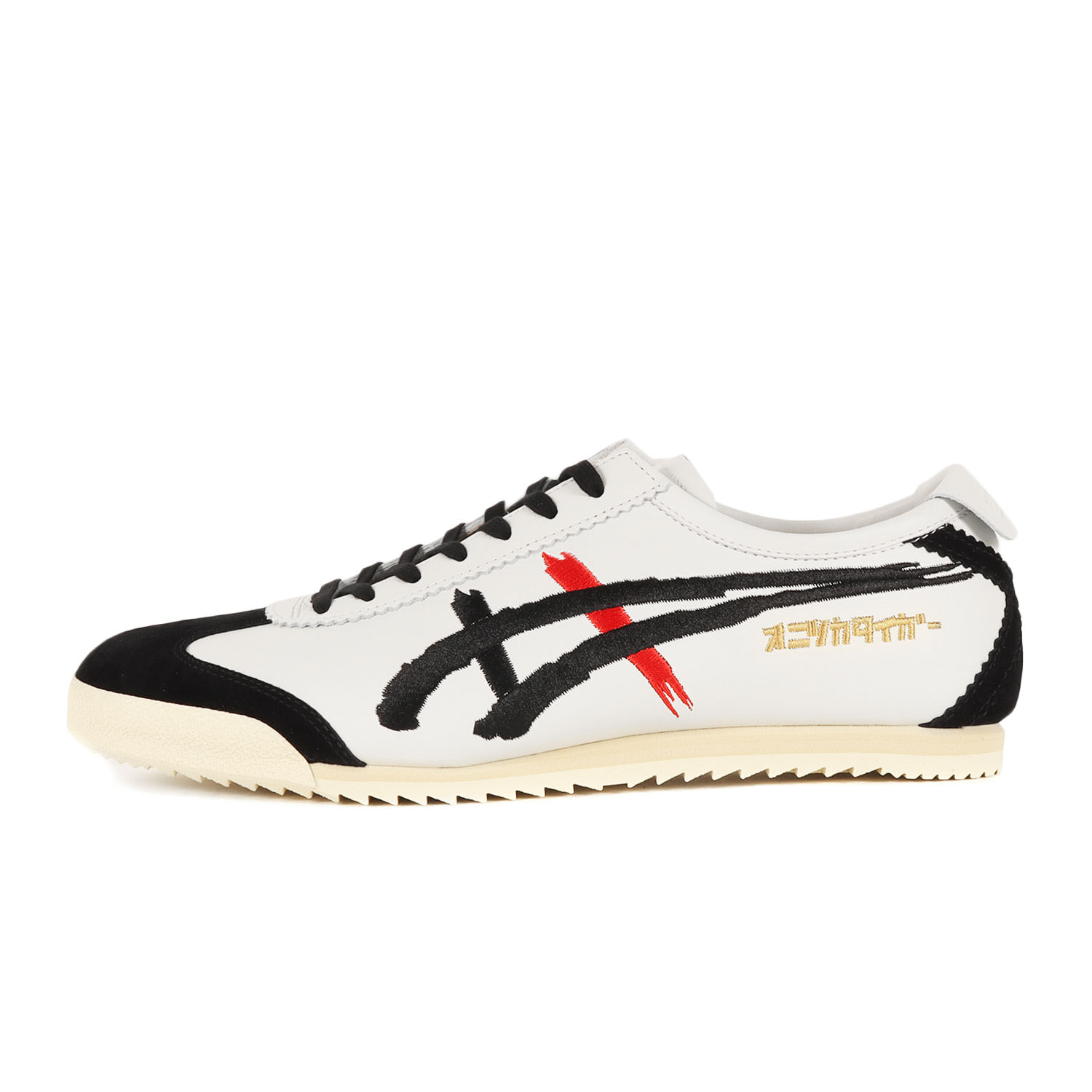 Onitsuka Tiger オニツカタイガー サイズ:US9(27.0cm) | 現行モデル MEXICO 66 DELUXE NIPPON MADE (1181A119-100) | メキシコ | ホワイト ブラック 白黒 | ローカット スニーカー シューズ 靴【メンズ】【K4884】|ブランド古着のBEEGLE by Boo-Bee
