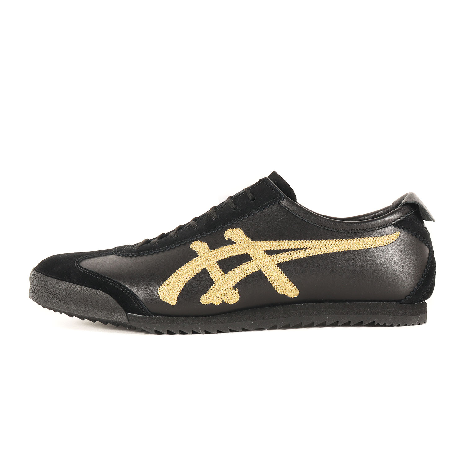Onitsuka Tiger オニツカタイガー 大きさ:US8.5(26.5糎) | 付け届け青写真 MEXICO 66 DELUXE NIPPON MADE (1181A605-001) メキシコ合衆国 | 黒いこと 黒 | 置き目とり捨てる スニーカー シューズ 靴【メンズ】【K4840】