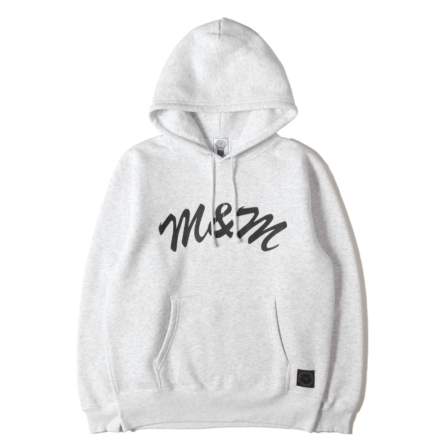 M&M エムアンドエム パーカー アッシュグレー サイズ:M | 25AW ブランドロゴ スウェットパーカー (Logo Hoodie) | トップス フーディー【メンズ】【中古】【美品】【K4746】|ブランド古着のBEEGLE by Boo-Bee