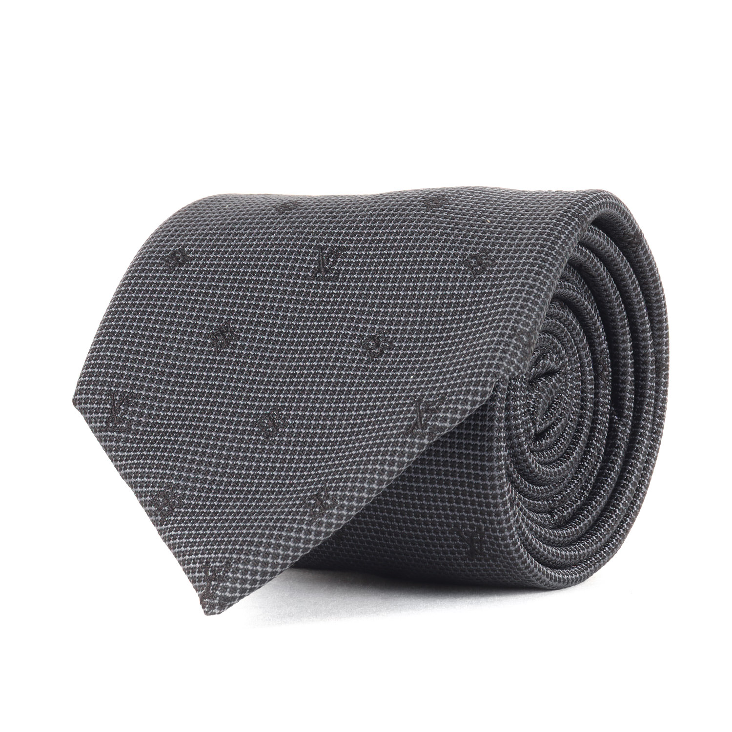 【美品】LOUIS VUITTON ルイヴィトン ネクタイ モノグラム シルク ネクタイ ネイビー 紺 イタリア製 ブランド ファッション アイテム【メンズ】【中古】【K4875】｜ブランド古着のBEEGLE by Boo-Bee