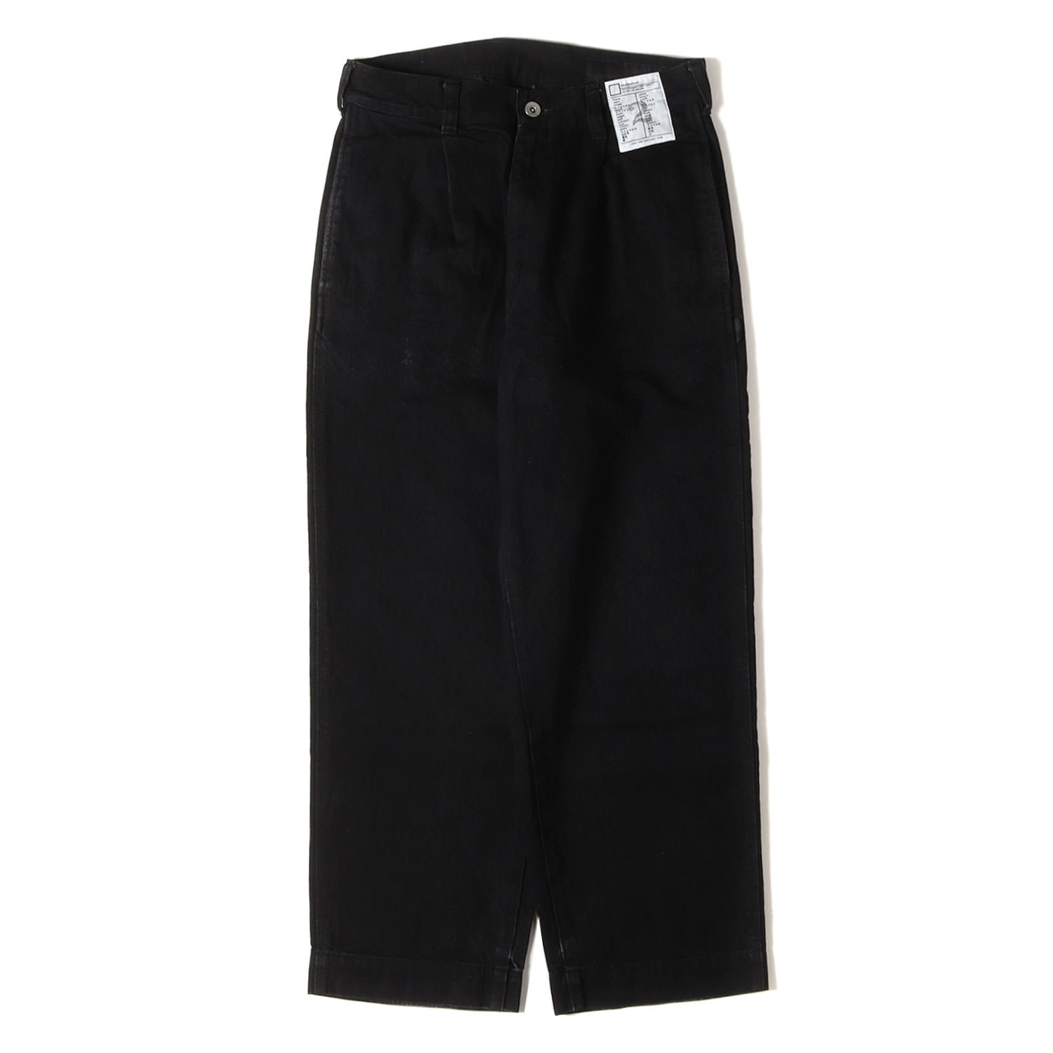 NEIGHBORHOOD ネイバーフッド パンツ ブラック 黒 サイズ:S | 24AW 1タック ブラックデニム ワークパンツ BW. TUCK PANTS | ボトムス ズボン【メンズ】【中古】【K4773】