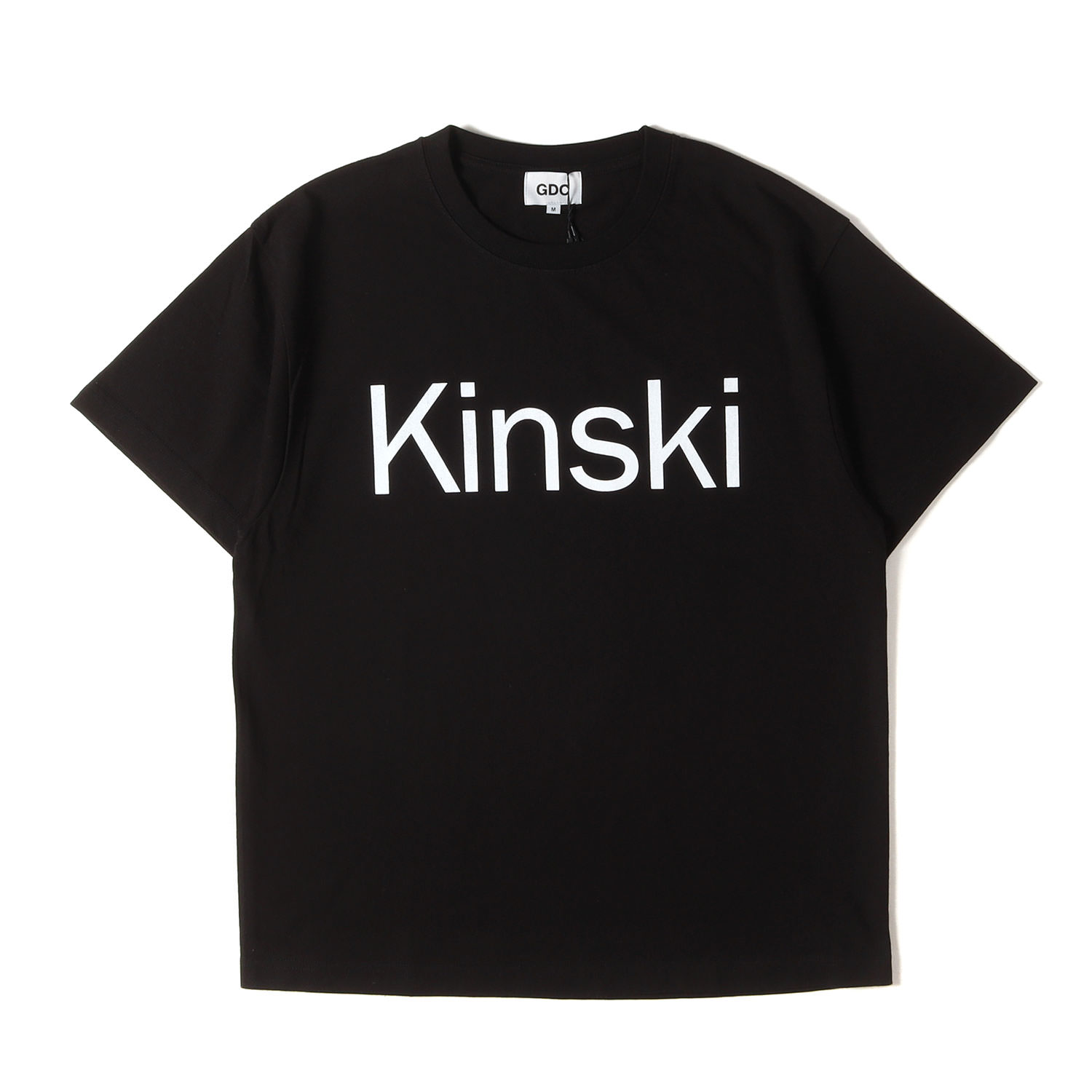 GDC ジーディーシー Tシャツ ブラック 黒 サイズ:M | 25SS リブート ロゴ Tシャツ (KINSKI T-shirt) | トップス カットソー 半袖【メンズ】【K4805】