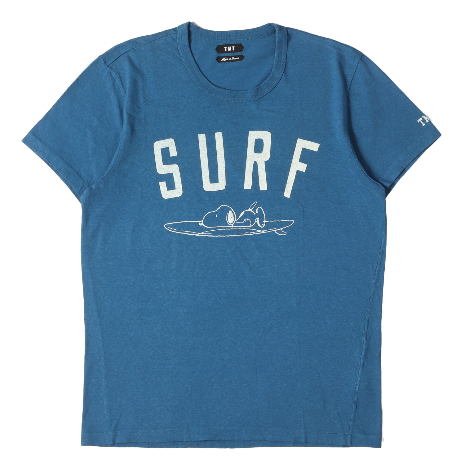 TMT ティーエムティー Tシャツ ネイビー 紺 サイズ:L | 21SS PEANUT スヌーピー プリント Tシャツ | トップス カットソー 半袖【メンズ】【中古】【美品】【K4777】