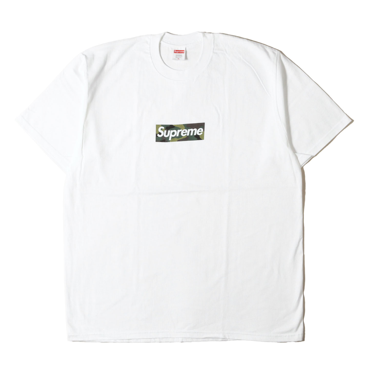 Supreme シュプリーム Tシャツ ホワイト 白 サイズ:XL | 23AW カモフラージュ BOXロゴ Tシャツ (Box Logo Tee) | トップス カットソー 半袖【メンズ】【K4779】 21,830円