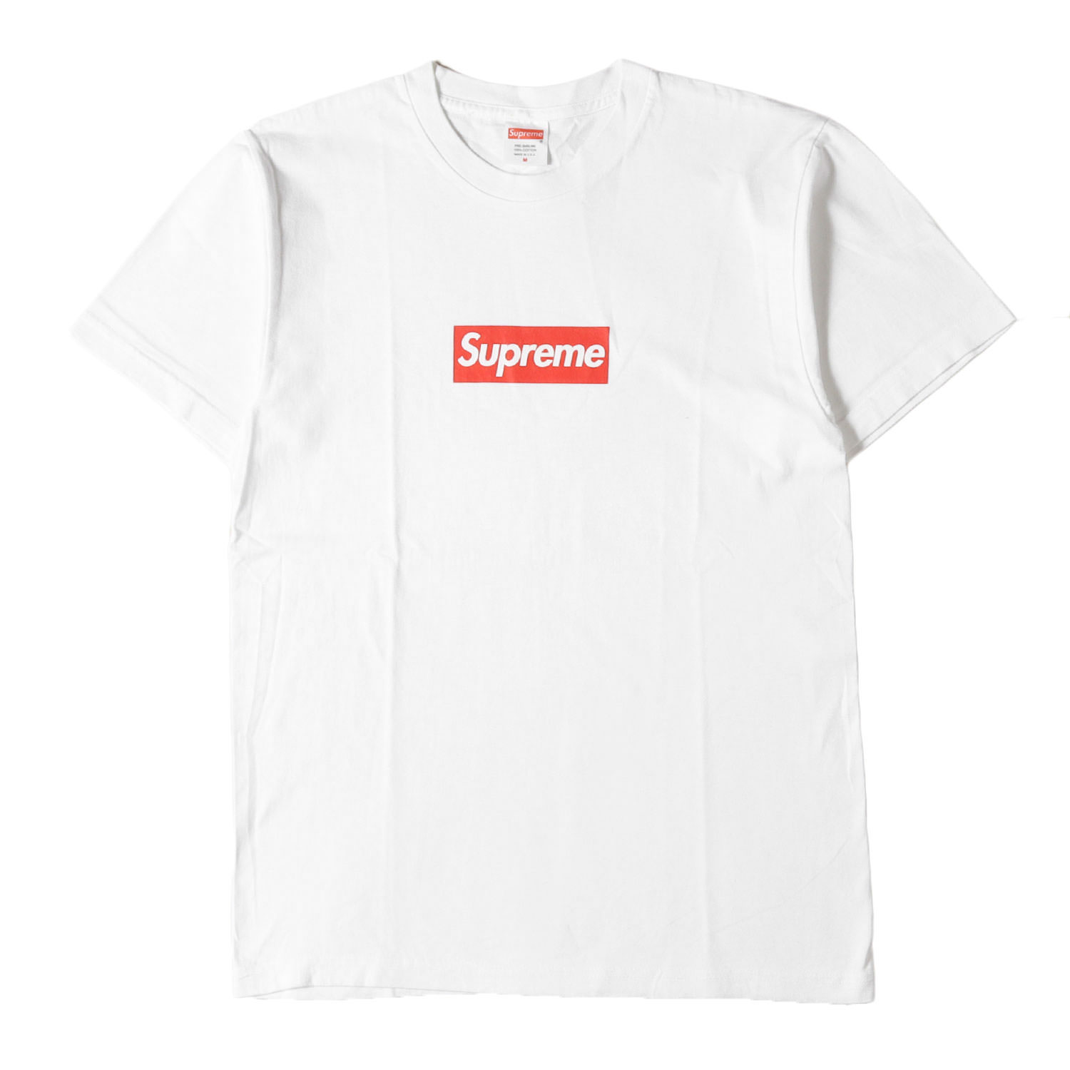 Supreme シュプリーム Tシャツ ホワイト 白 サイズ:M | 20周年記念 BOXロゴ クルーネック Tシャツ (20th Anniversary Box Logo Tee) | トップス カットソー 半袖【メンズ】【中古】【K4857】|ブランド古着のBEEGLE by Boo-Bee