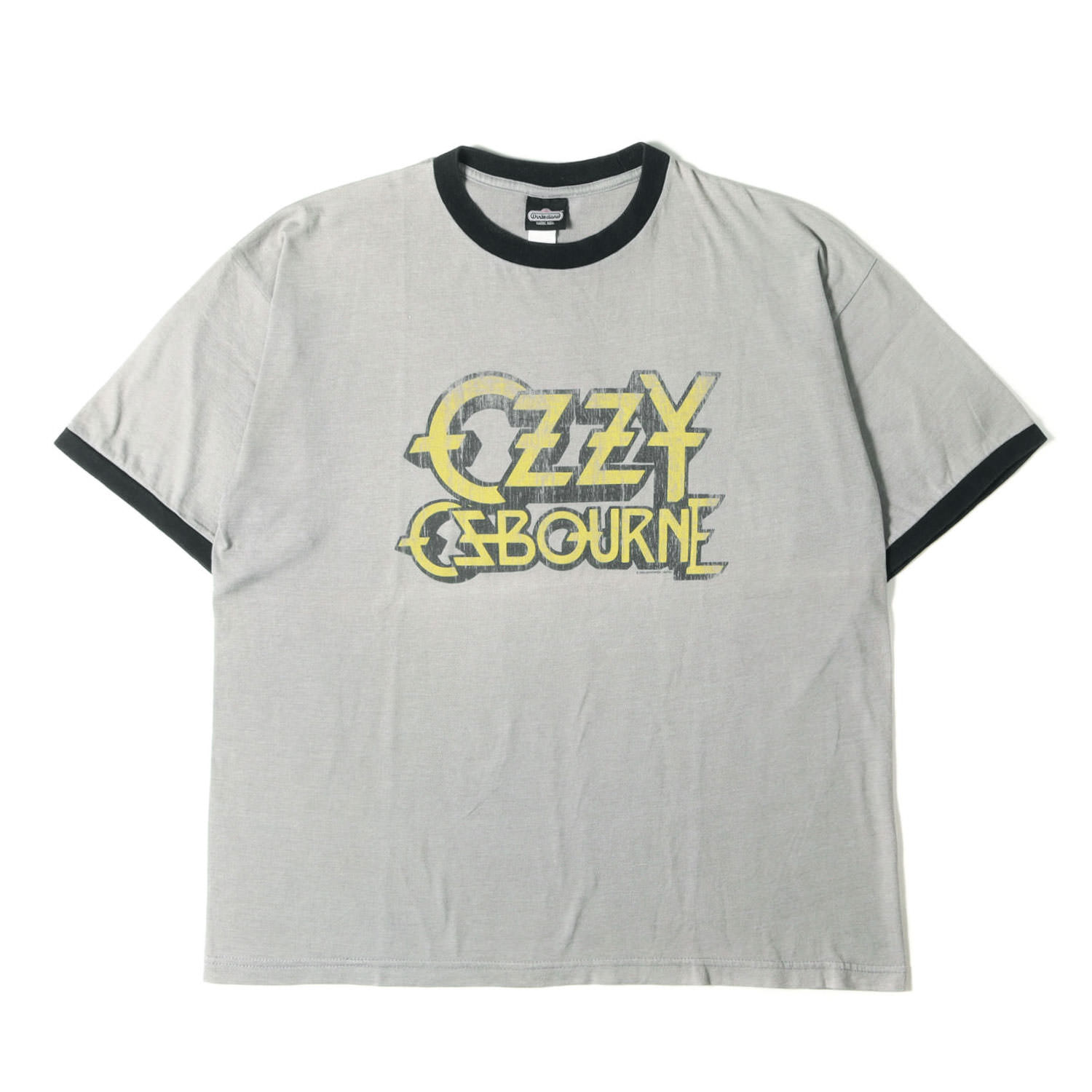 Vintage Music Item ヴィンテージミュージック| 00s Ozzy Osbourne オジー・オズボーン リンガー Tシャツ | USA製 WINTERLAND | グレー サイズ:XL | 00年代 古着 ロックT バンドT【メンズ】【中古】【K4783】