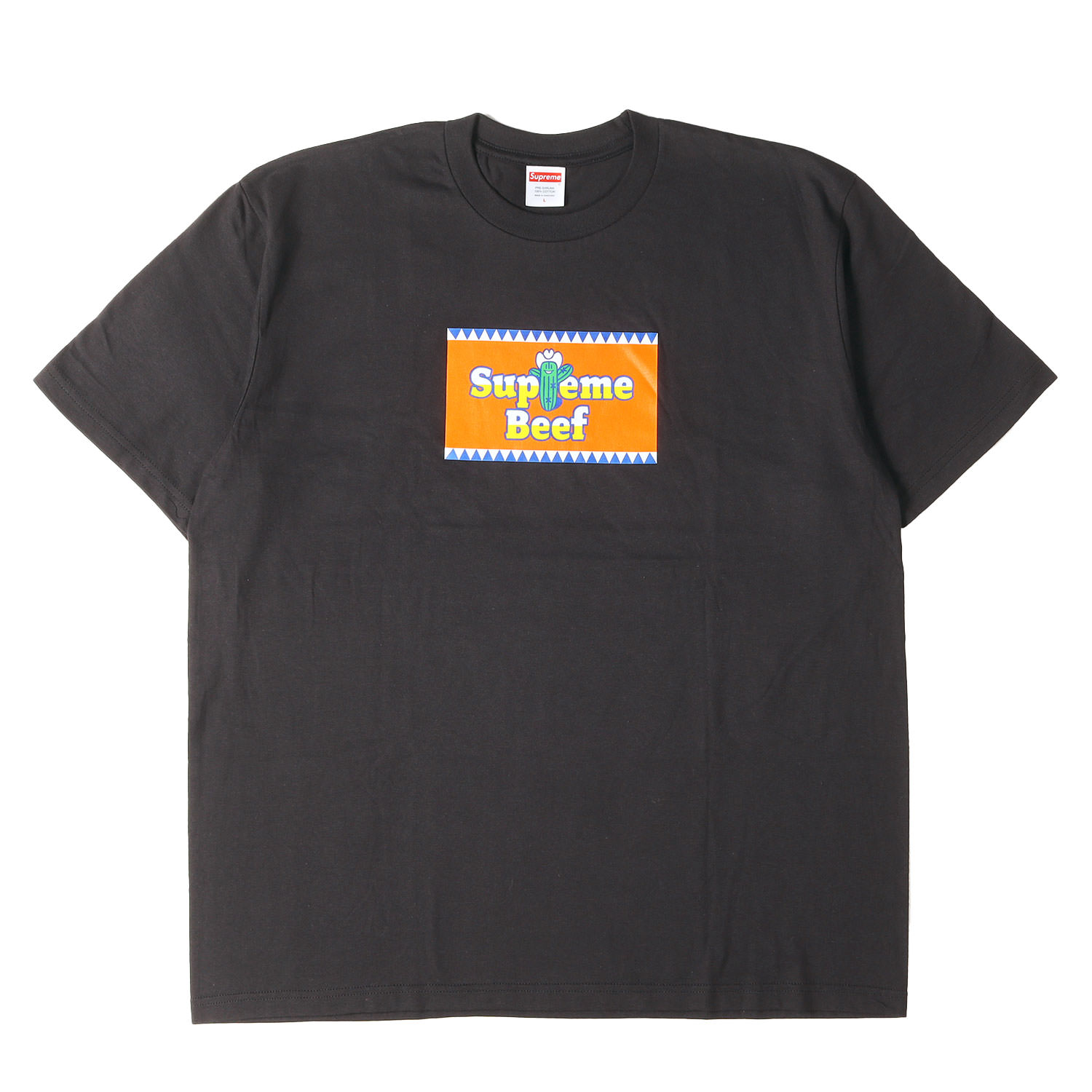 Supreme シュプリーム プルオーバー 黒いこと 黒 大きさ:L | 25SS Western Beef ウエスタン牛肉 プルオーバー (Beef Tee) | トップス カットソー 半袖【メンズ】【K4837】