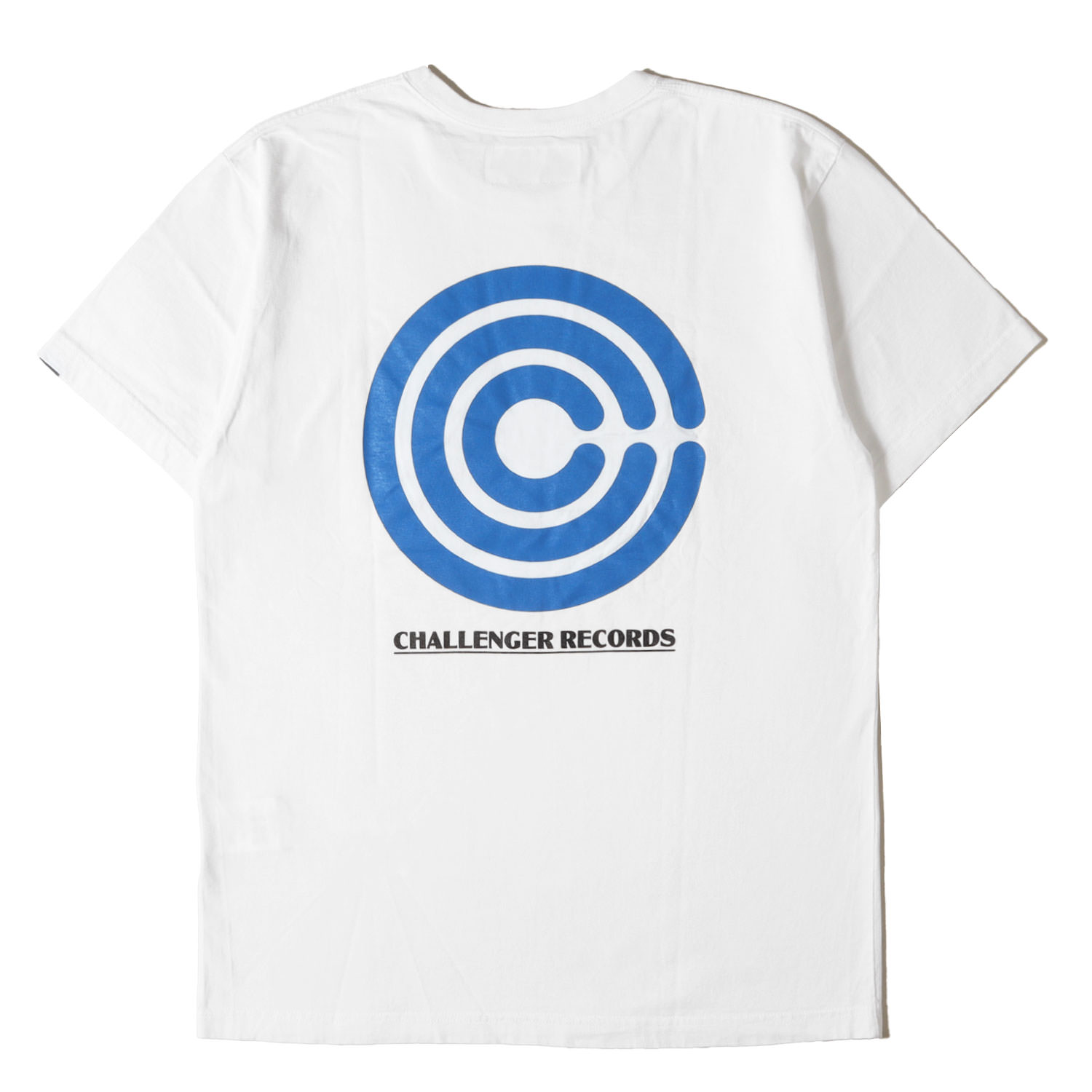 CHALLENGER チャレンジャー Tシャツ ホワイト 白 サイズ:L | 23SS レコードロゴ Tシャツ (CHALLENGER RECORDS TEE) | トップス カットソー 半袖【メンズ】【中古】【美品】【K4808】