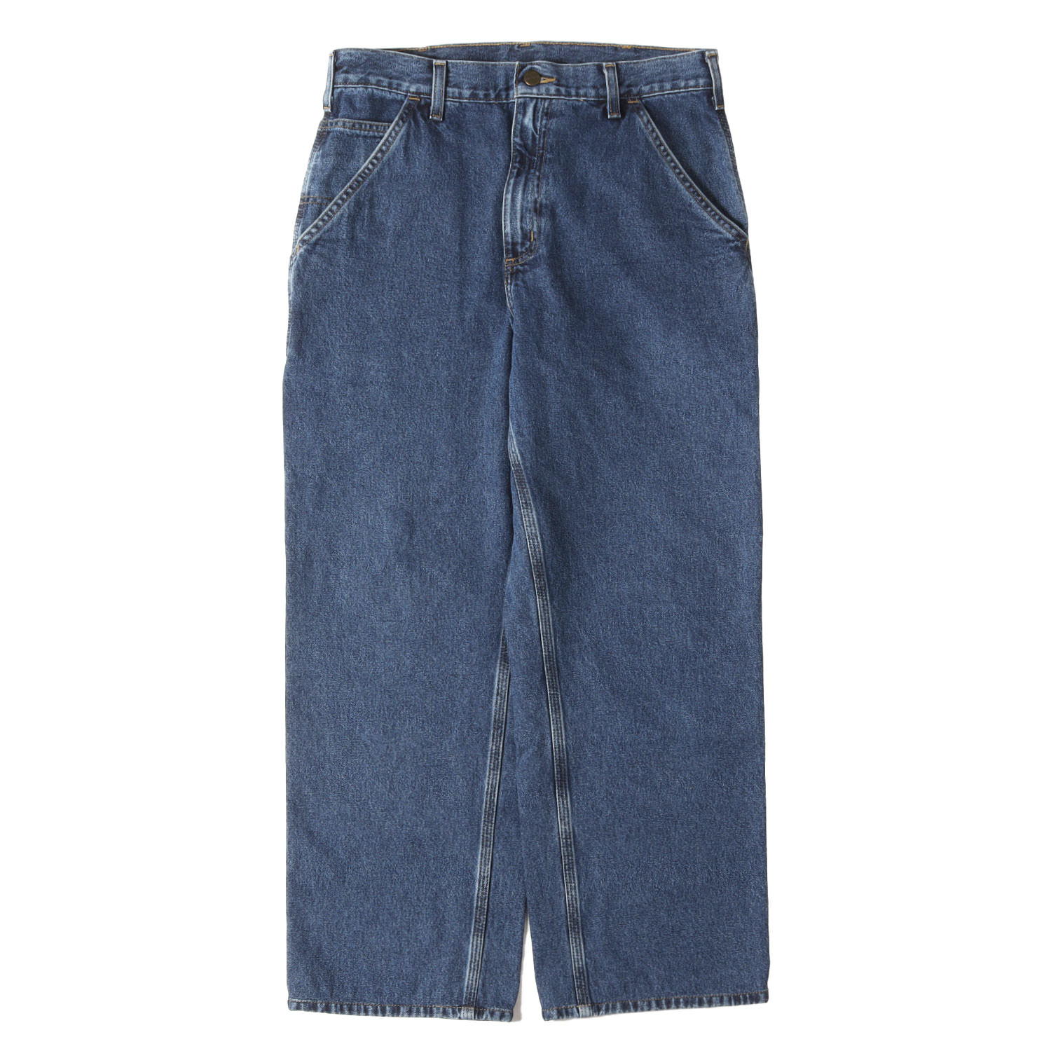 Carhartt カーハート パンツ インディゴ サイズ:32×30 | 00s ユーズド加工 ペインター デニムパンツ (DUNGAREE FIT) | ボトムス ジーンズ ジーパン【メンズ】【中古】【K4778】
